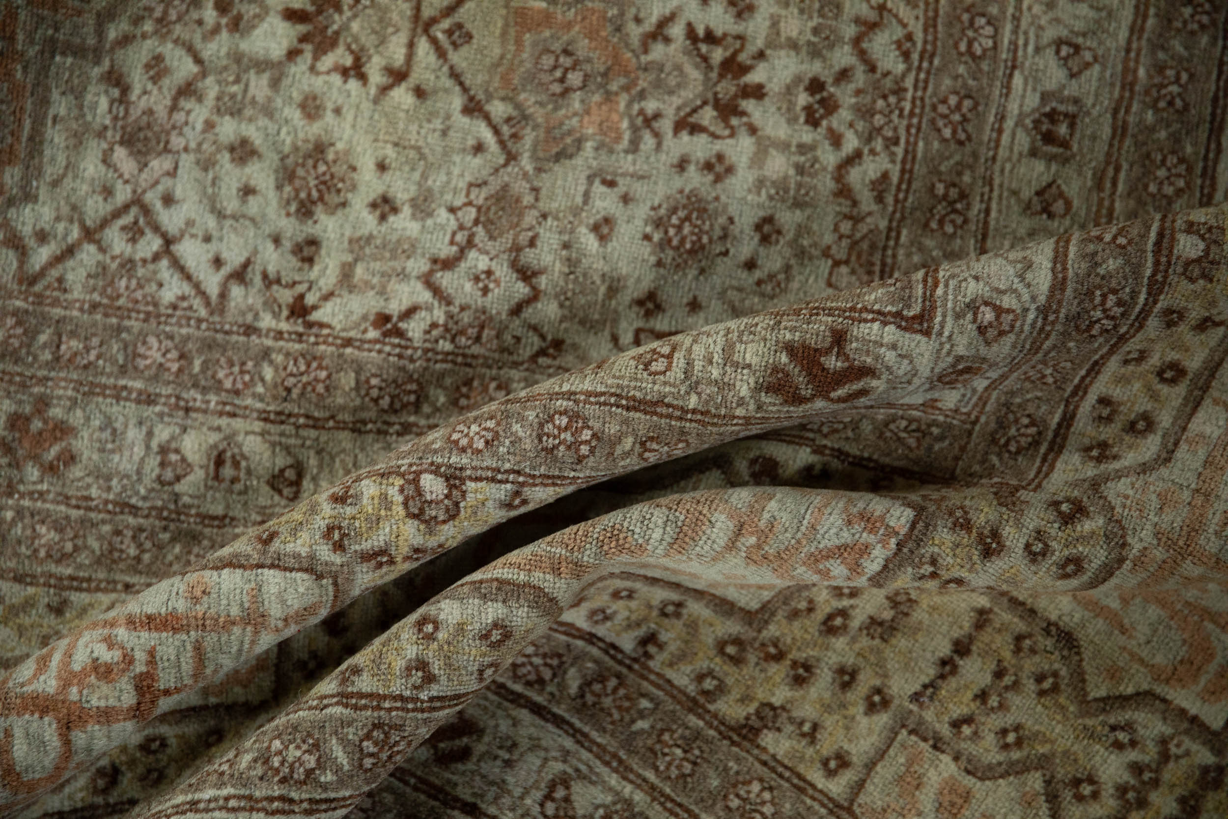 9.5x12 Antique Fine Tabriz Carpet by Old New House® - product image 13 for Resin Society