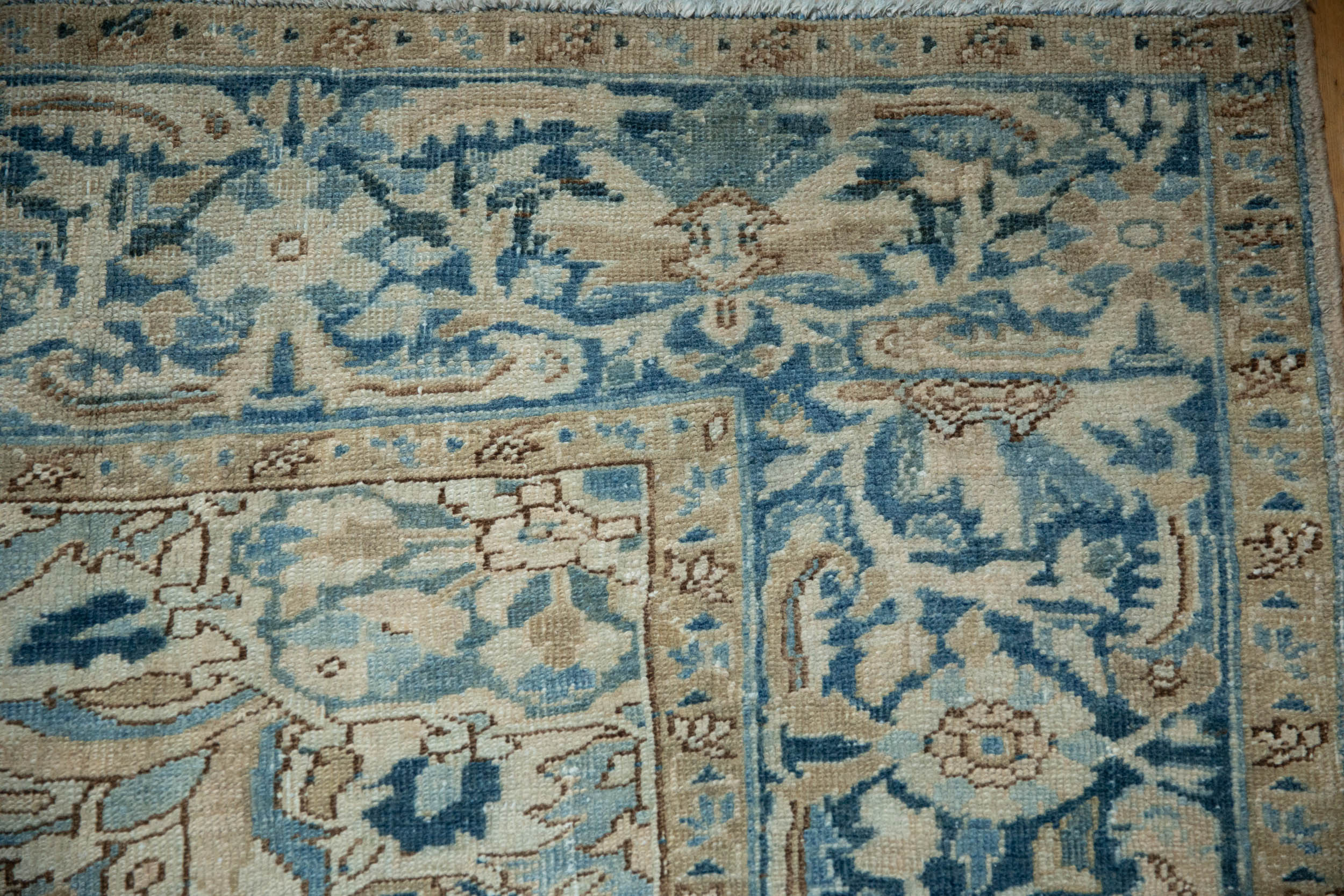 9.5x12.5 Vintage Distressed Heriz Carpet by Old New House® - product image 3 for Resin Society
