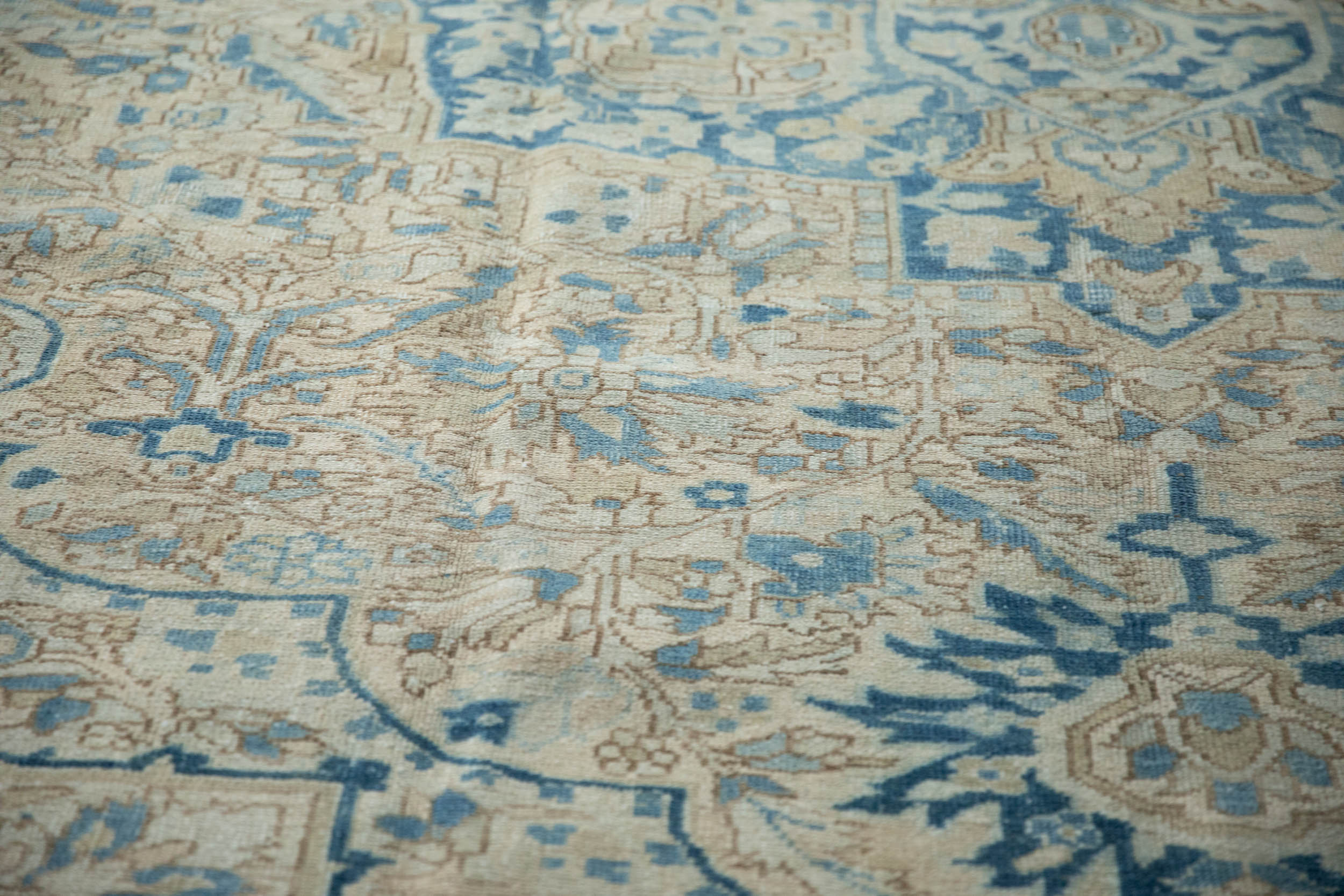 9.5x12.5 Vintage Distressed Heriz Carpet by Old New House® - product image 9 for Resin Society
