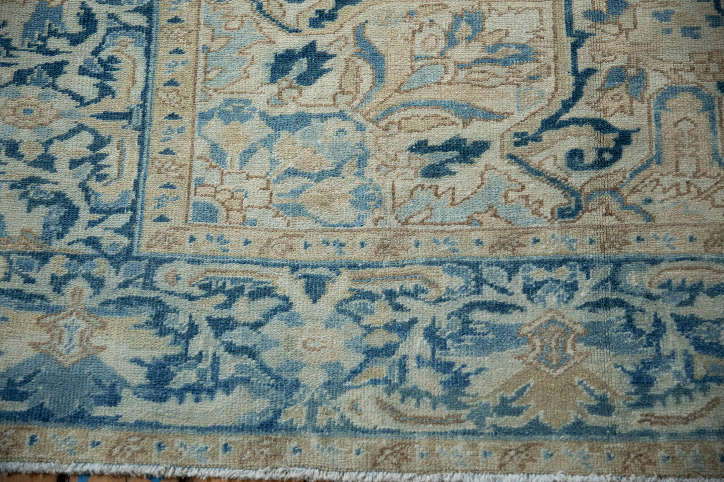 9.5x12.5 Vintage Distressed Heriz Carpet by Old New House® - product image 10 for Resin Society