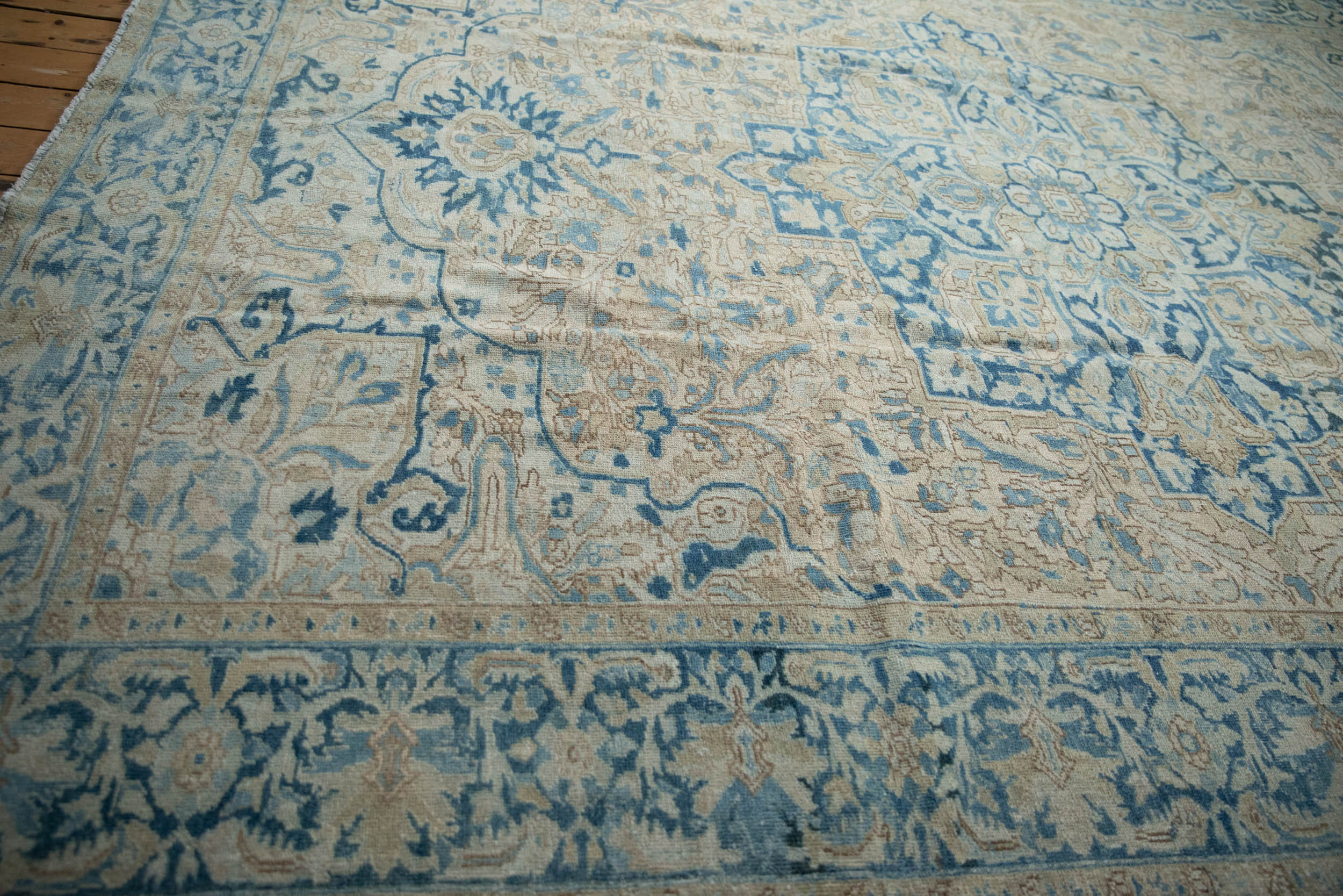 9.5x12.5 Vintage Distressed Heriz Carpet by Old New House® - product image 13 for Resin Society