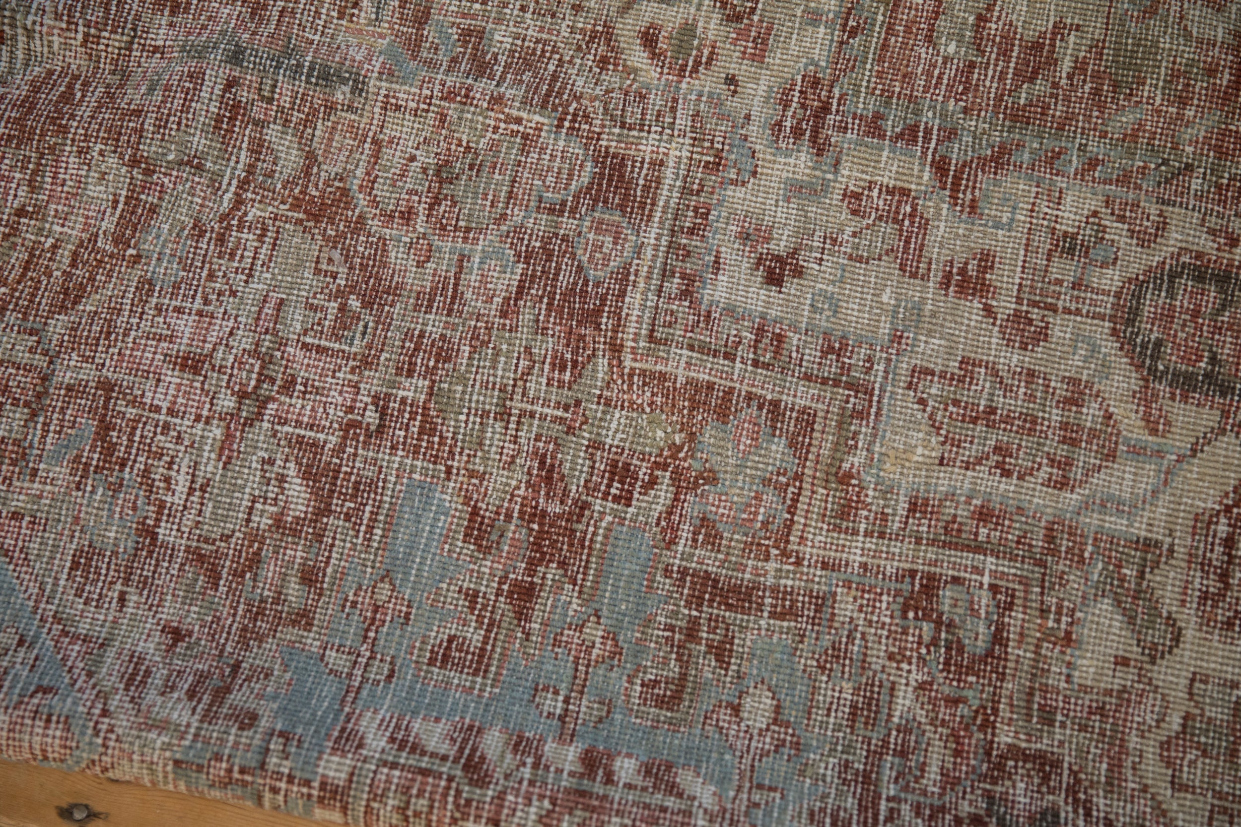8x11.5 Vintage Distressed Heriz Carpet by Old New House® - product image 14 for Resin Society