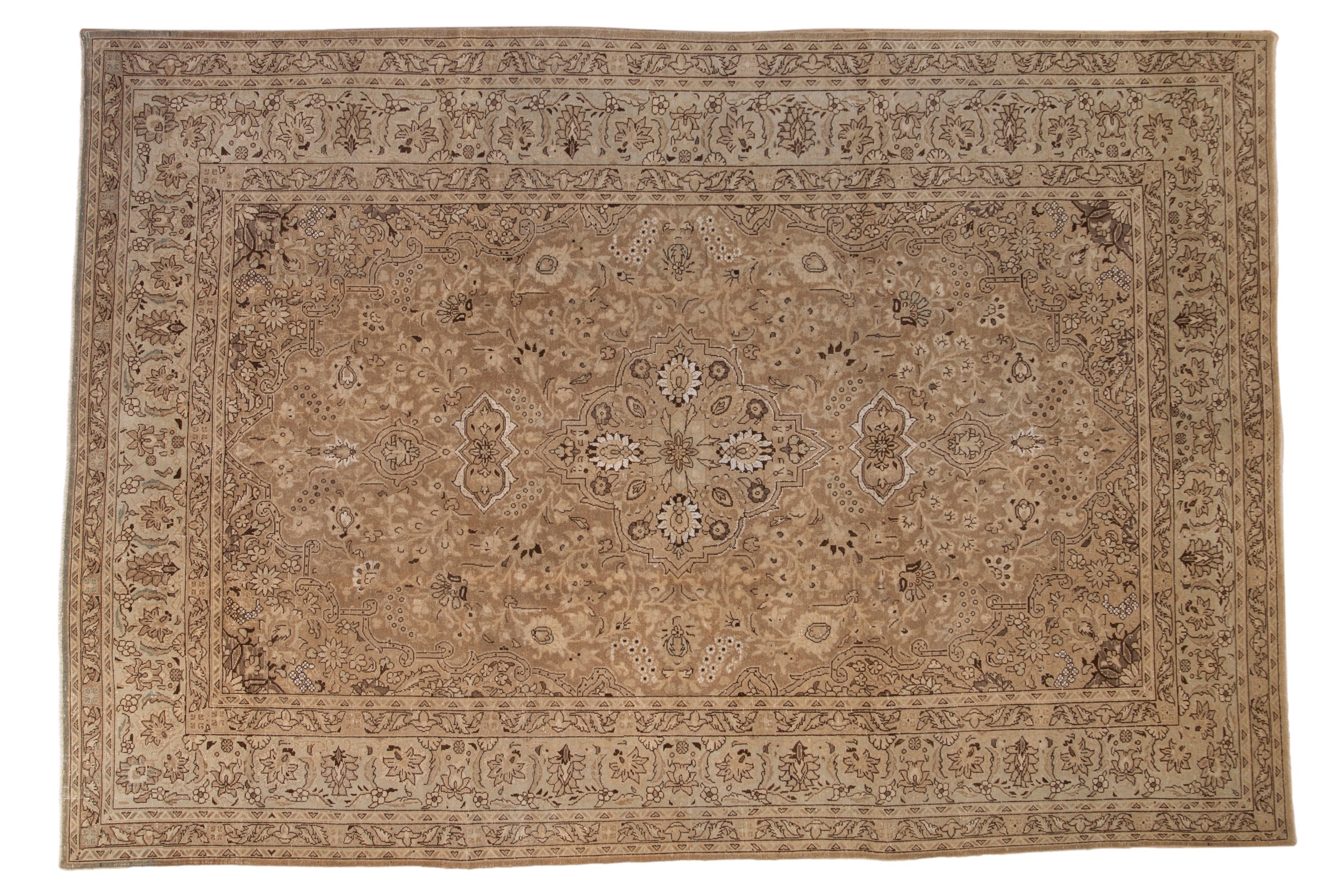 7.5x10.5 Vintage Distressed Tabriz Carpet by Old New House® - main product image for Resin Society