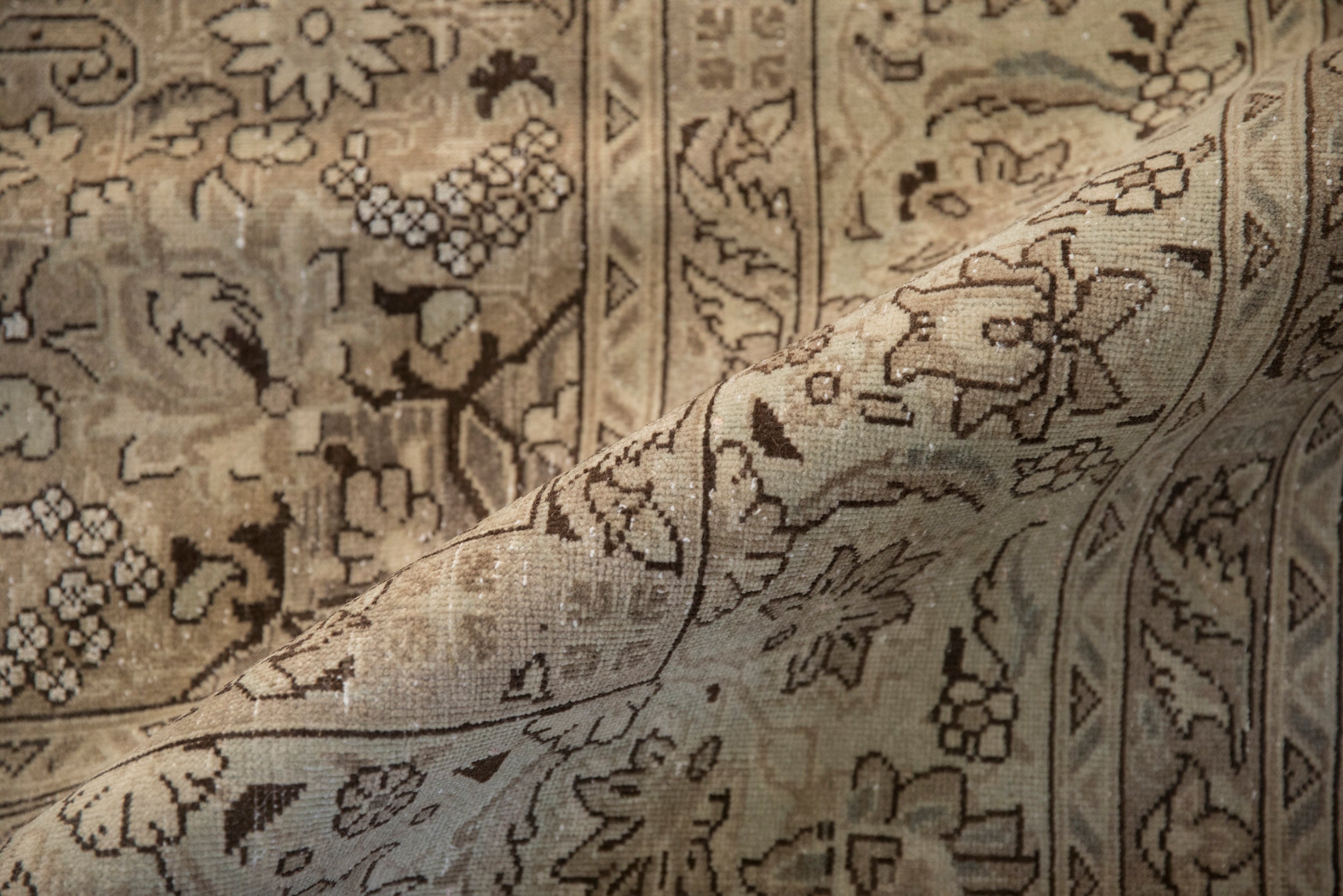 7.5x10.5 Vintage Distressed Tabriz Carpet by Old New House® - product image 11 for Resin Society