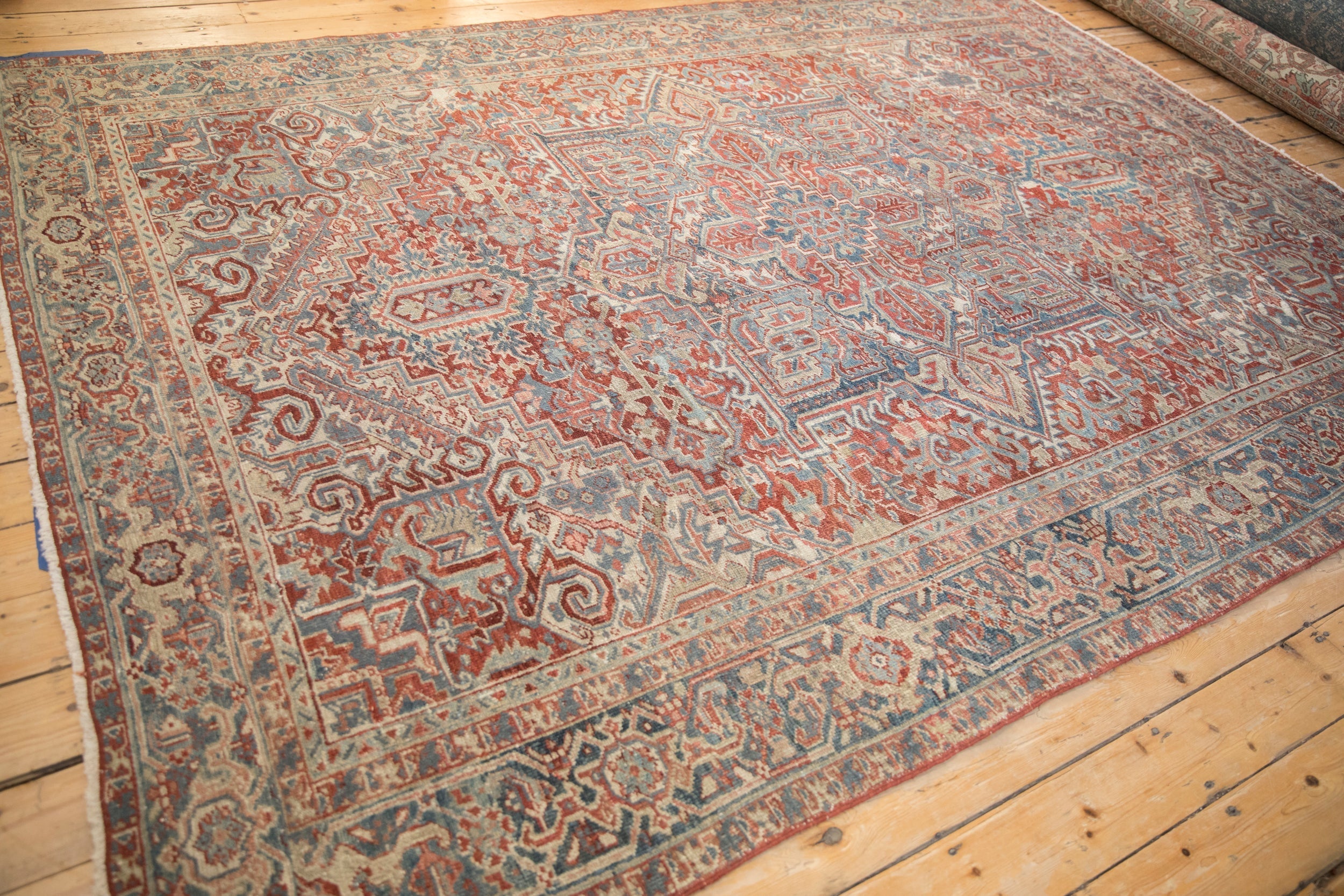 8x11 Vintage Distressed Heriz Carpet by Old New House® - product image 8 for Resin Society