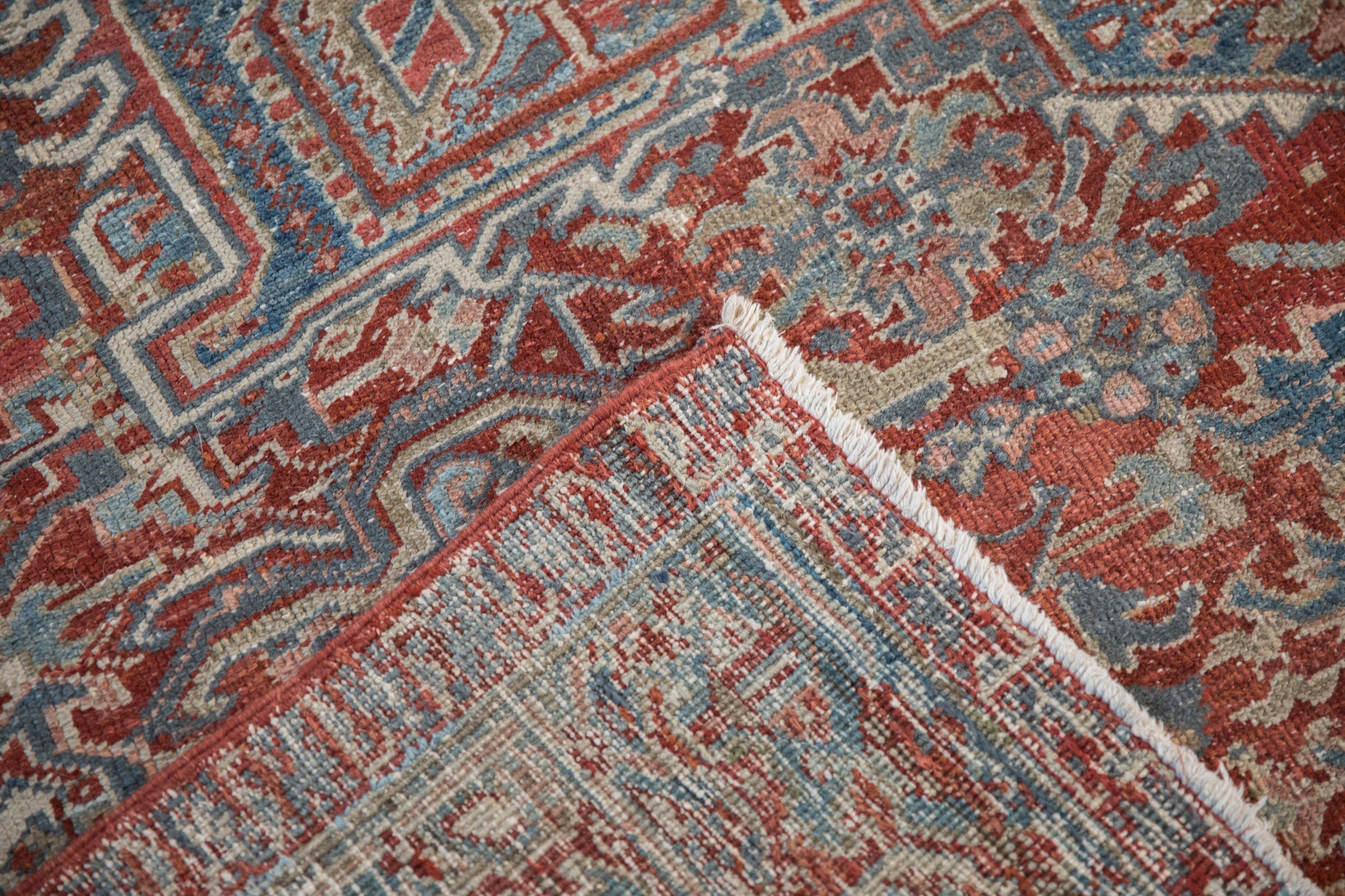 8x11 Vintage Distressed Heriz Carpet by Old New House® - product image 14 for Resin Society