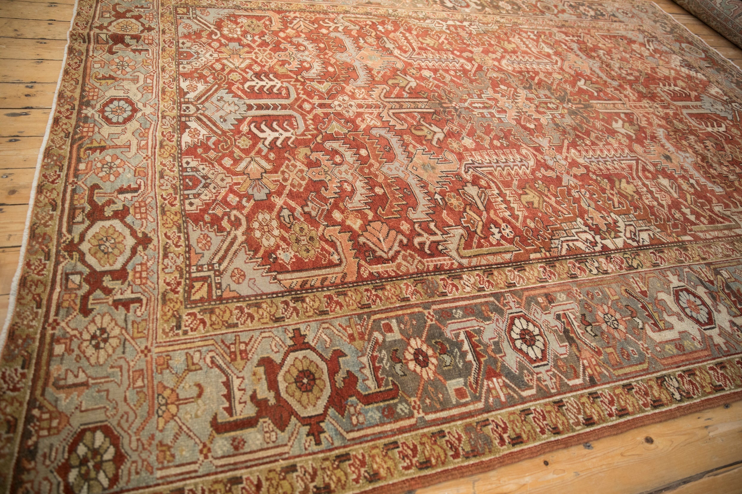 8x10.5 Vintage Distressed Mehrivan Carpet by Old New House® - product image 7 for Resin Society