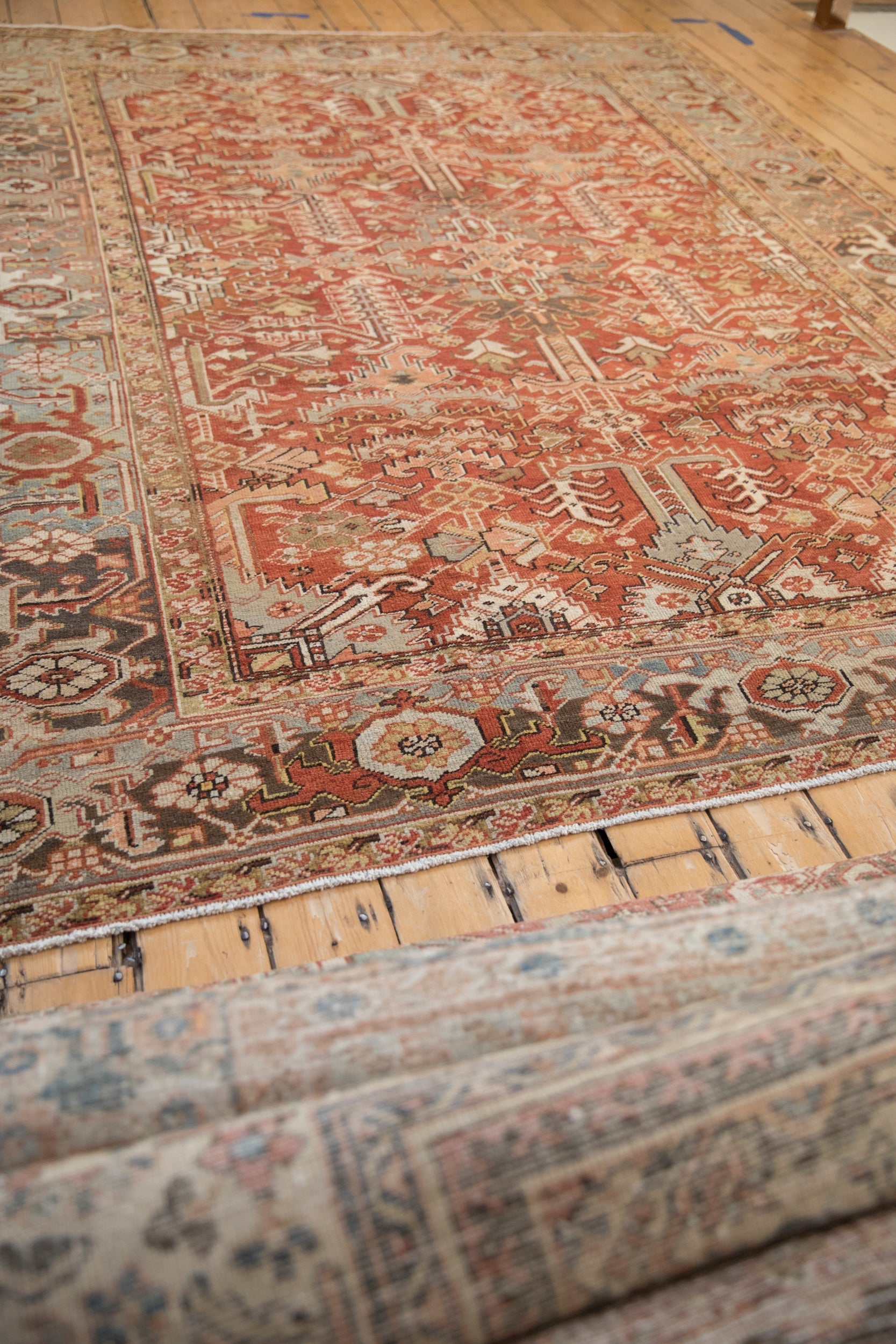 8x10.5 Vintage Distressed Mehrivan Carpet by Old New House® - product image 9 for Resin Society