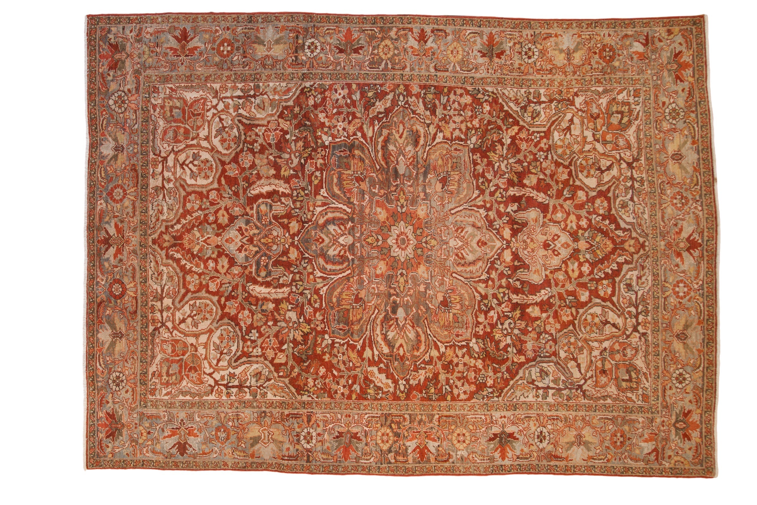 8x11 Vintage Distressed Ahar Carpet by Old New House® - main product image for Resin Society