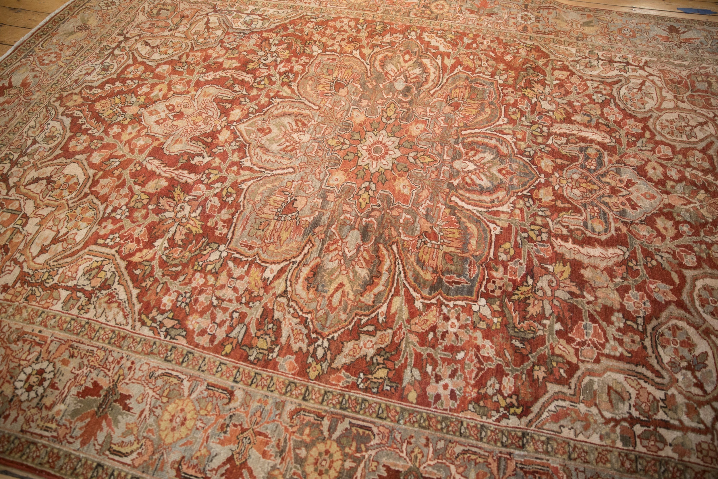 8x11 Vintage Distressed Ahar Carpet by Old New House® - product image 7 for Resin Society