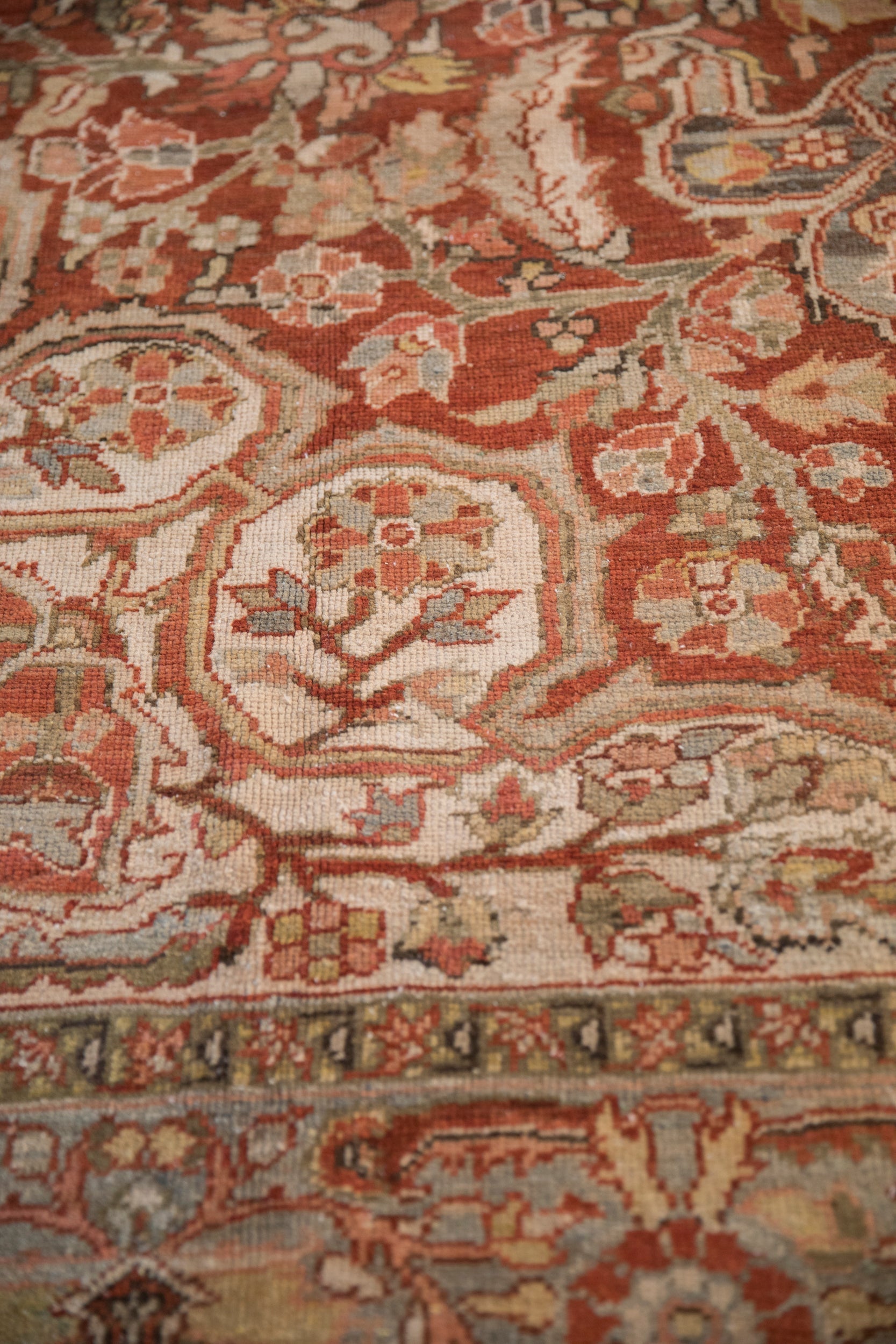8x11 Vintage Distressed Ahar Carpet by Old New House® - product image 9 for Resin Society