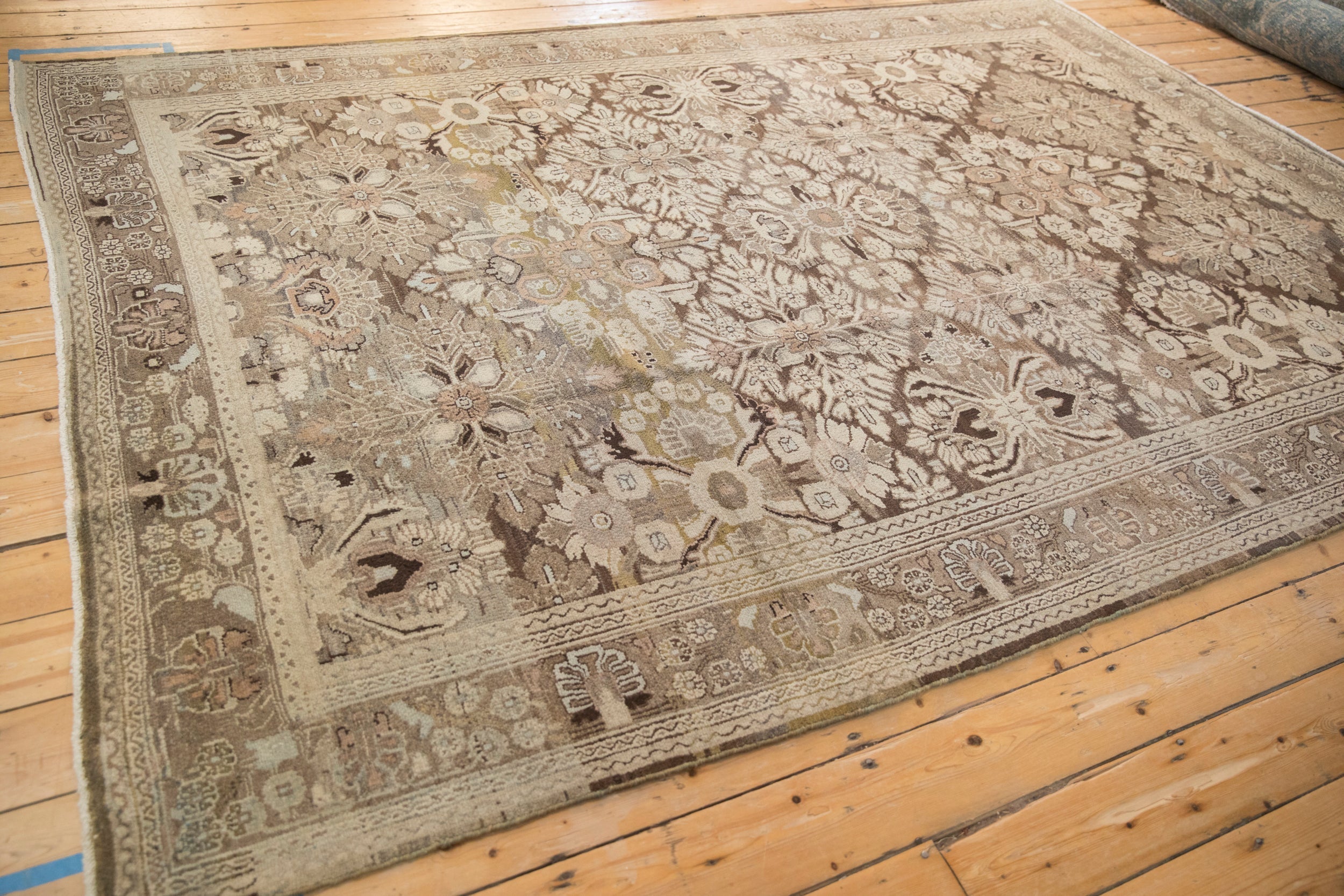 7x10.5 Vintage Distressed Bibikabad Carpet by Old New House® - product image 7 for Resin Society
