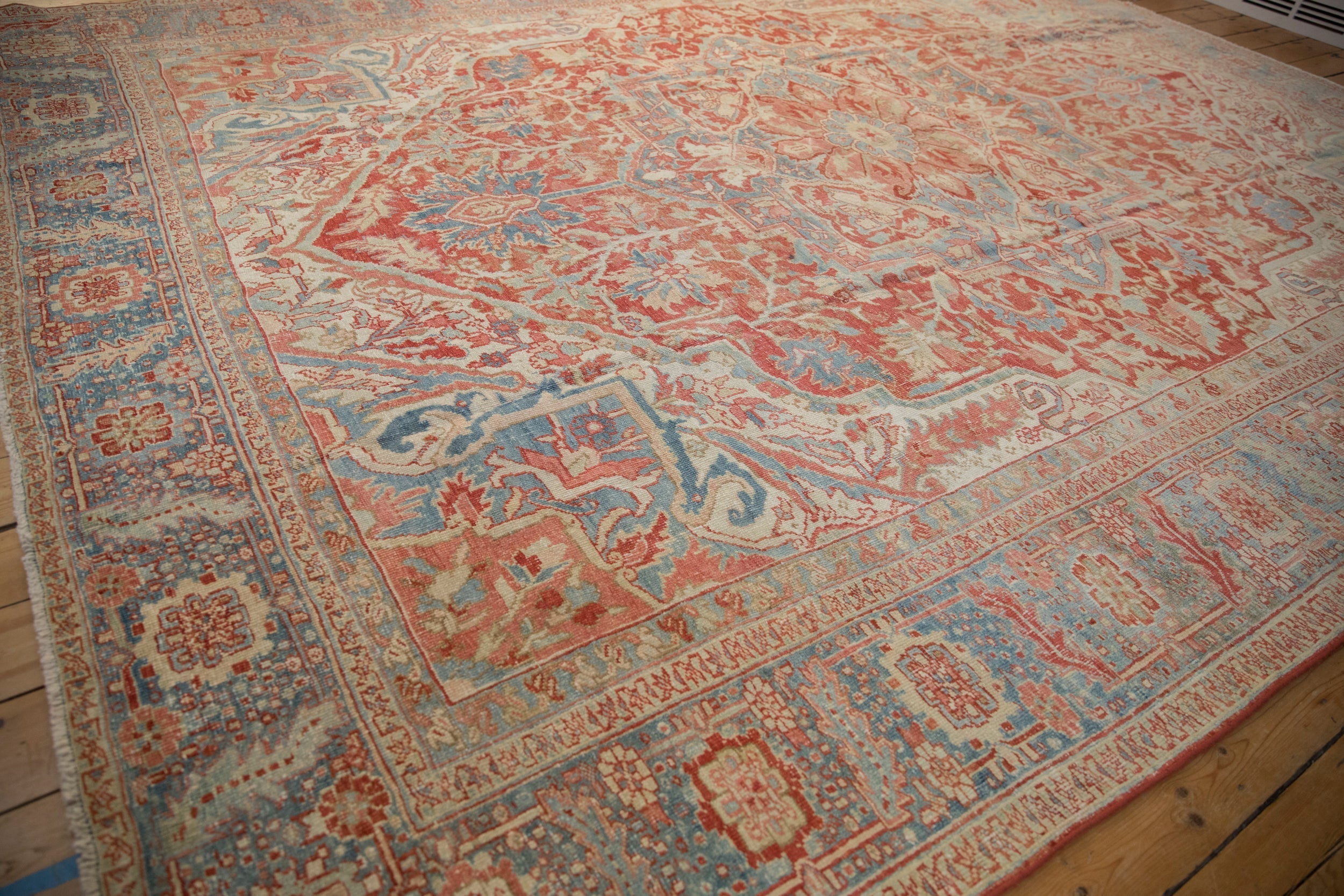 10x13 Vintage Distressed Heriz Carpet by Old New House® - product image 7 for Resin Society