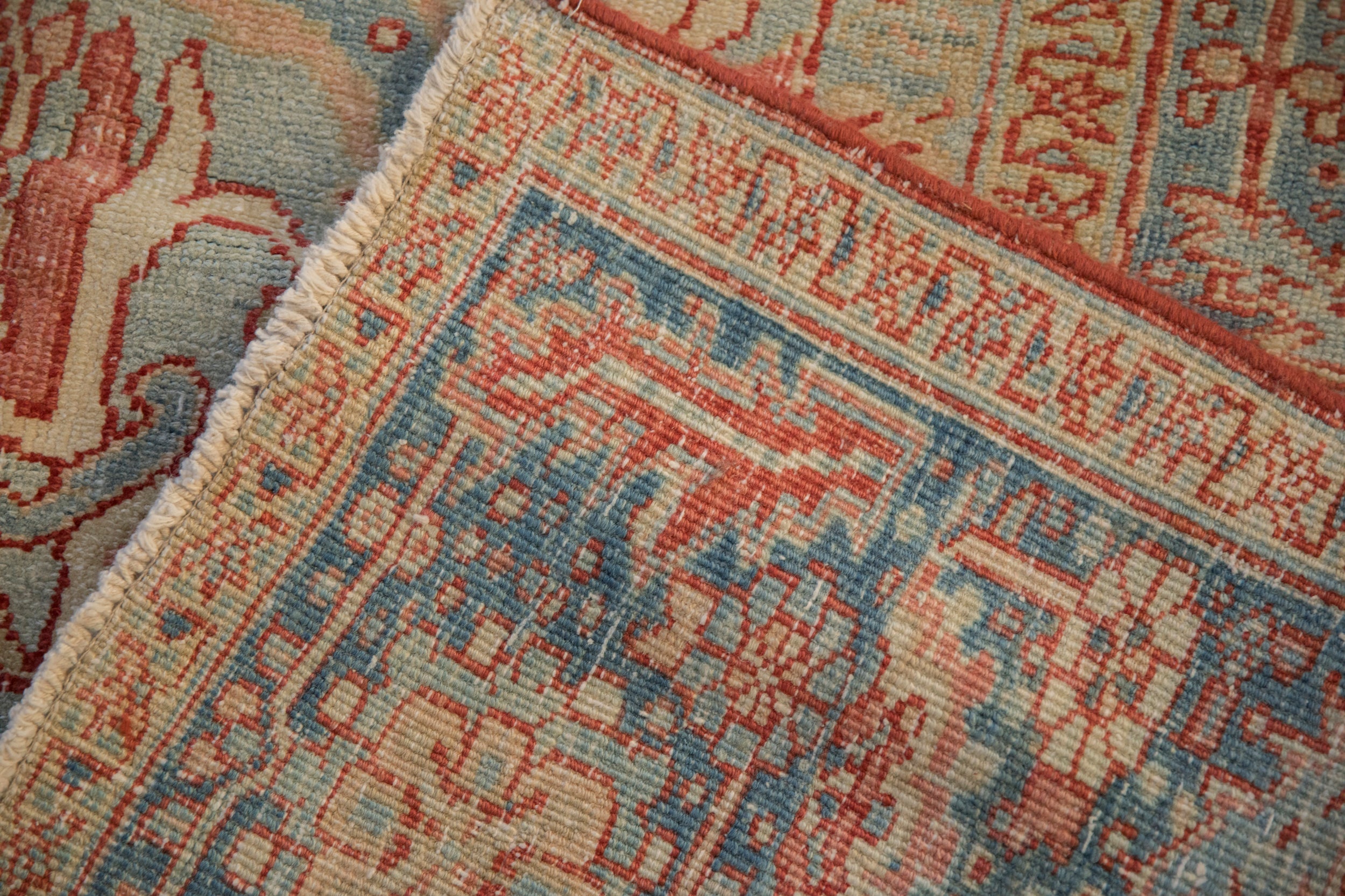 10x13 Vintage Distressed Heriz Carpet by Old New House® - product image 16 for Resin Society