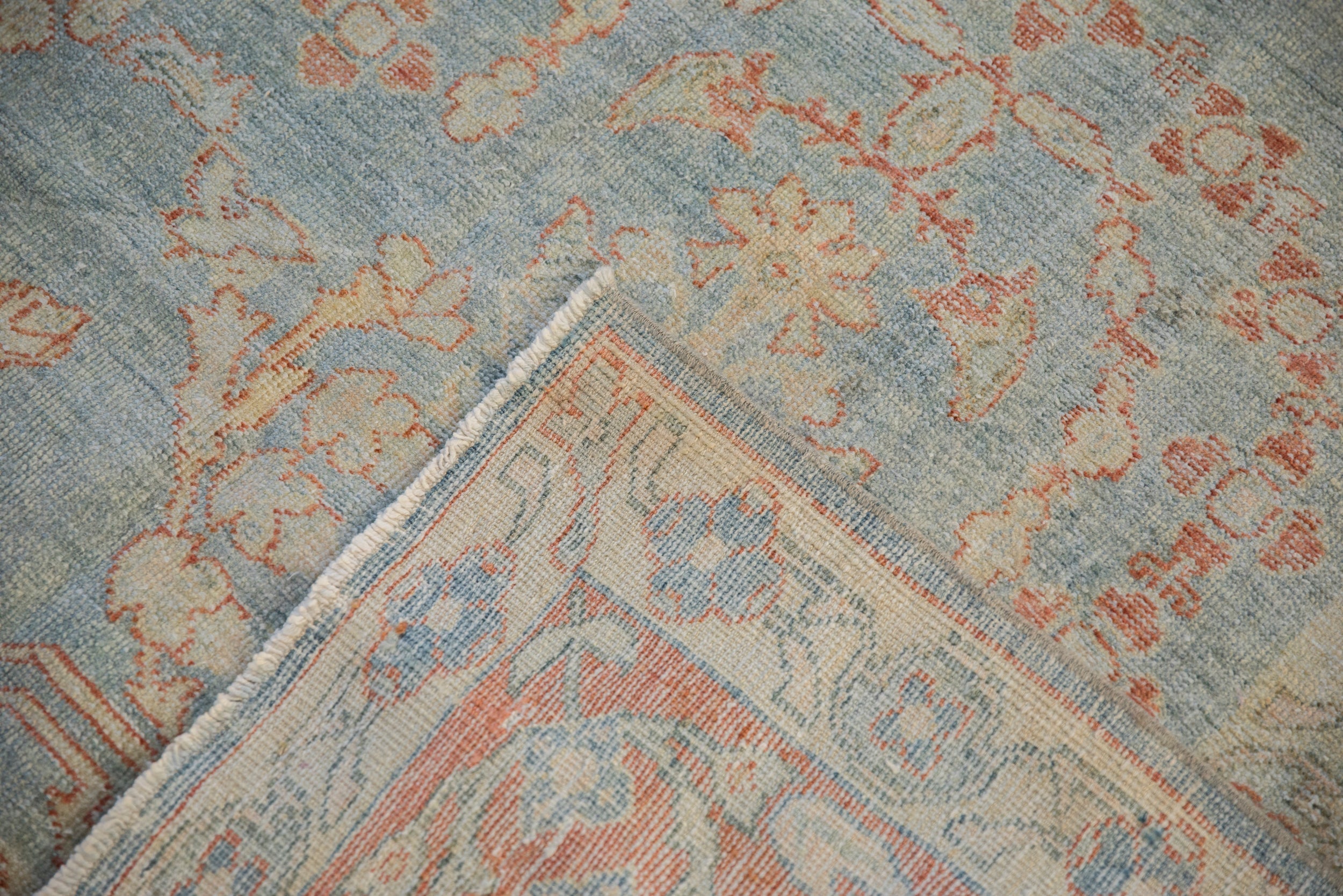 8.5x12 Vintage Distressed Mahal Carpet by Old New House® - product image 12 for Resin Society