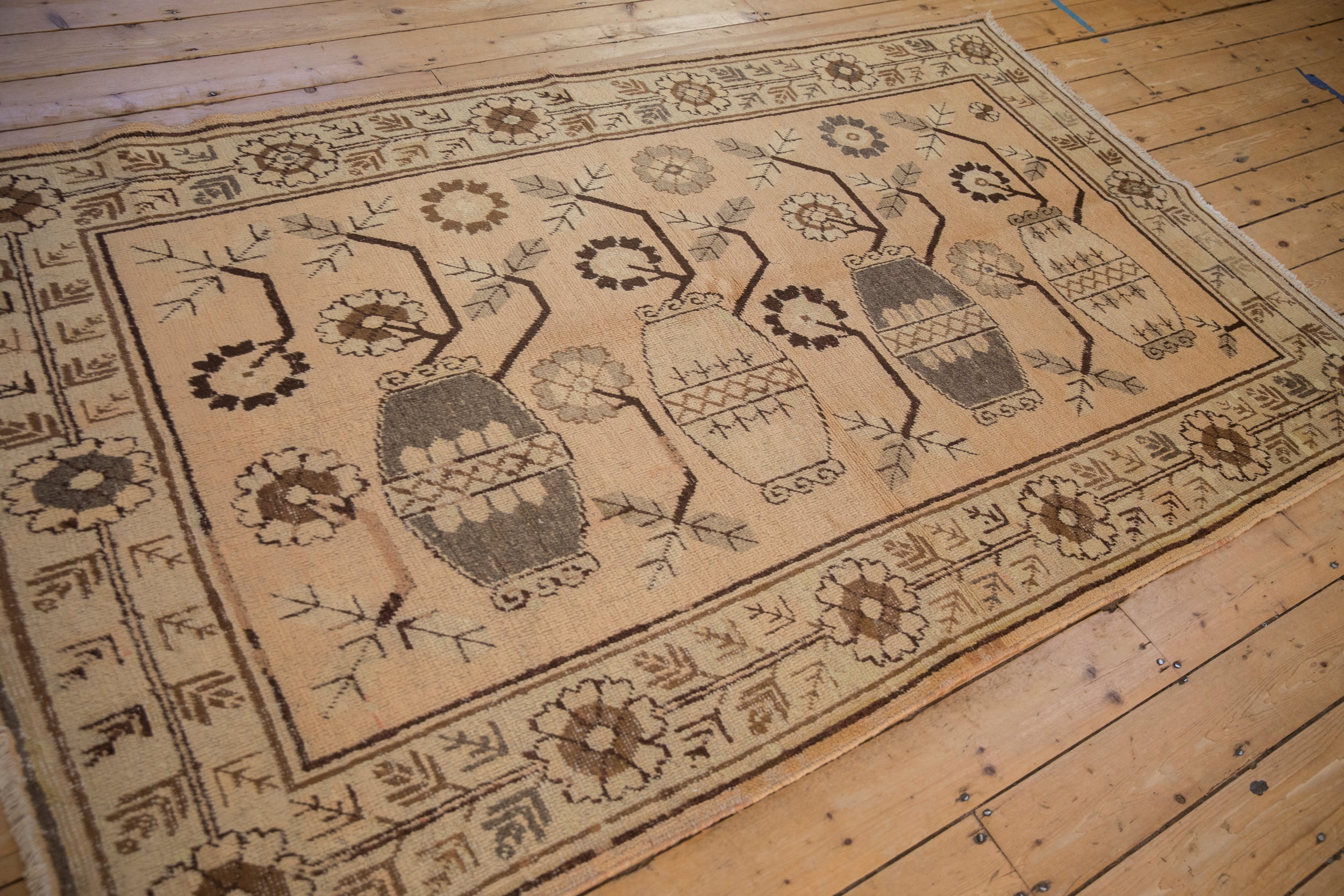 5x8 Vintage Distressed Khotan Carpet by Old New House® - product image 10 for Resin Society