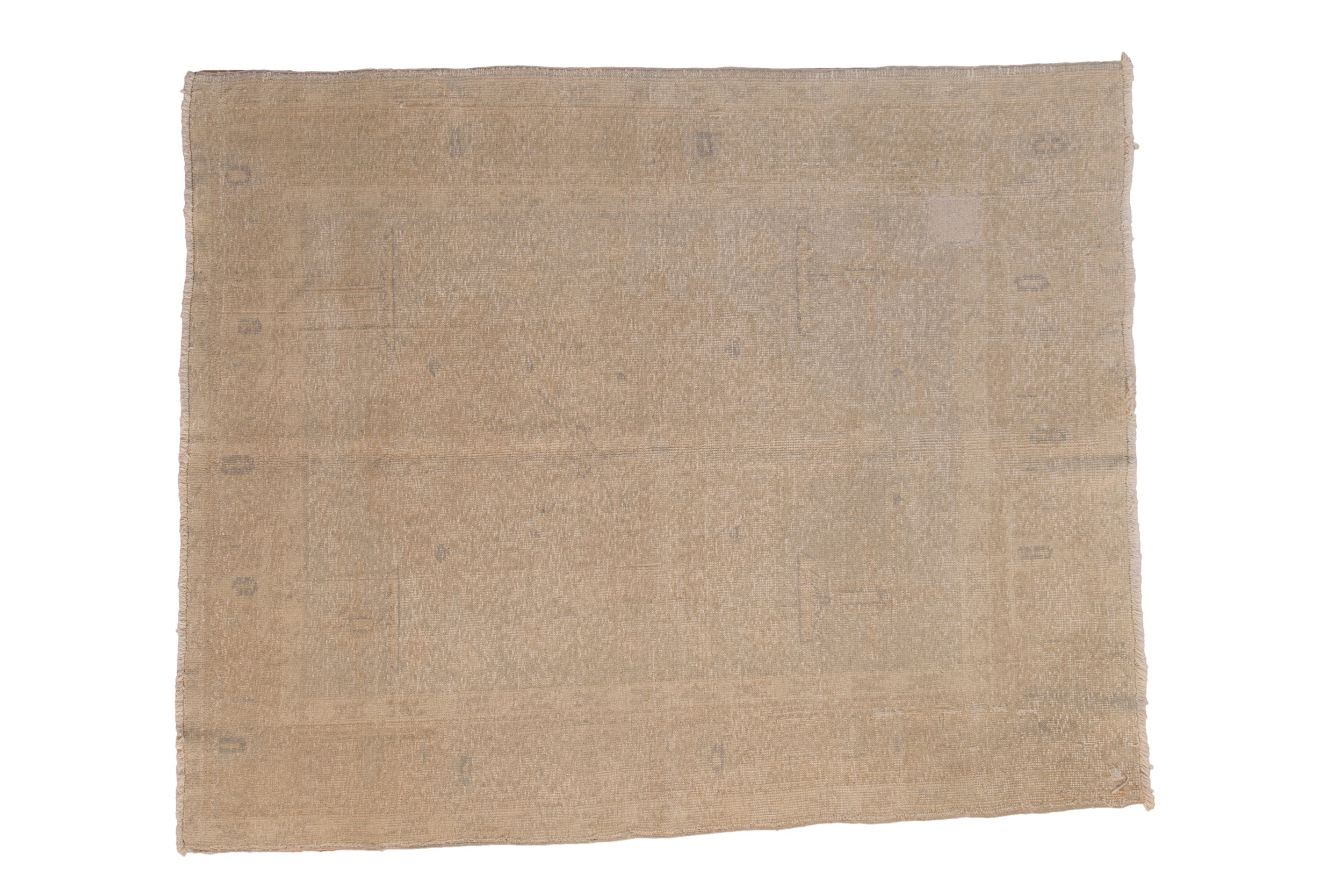 5.5x6.5 Vintage Distressed Oushak Carpet by Old New House® - main product image for Resin Society