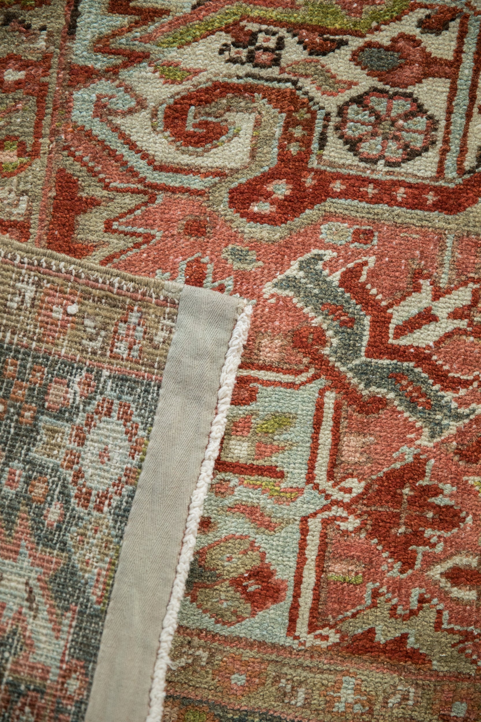 8x10.5 Vintage Distressed Heriz Carpet by Old New House® - product image 12 for Resin Society