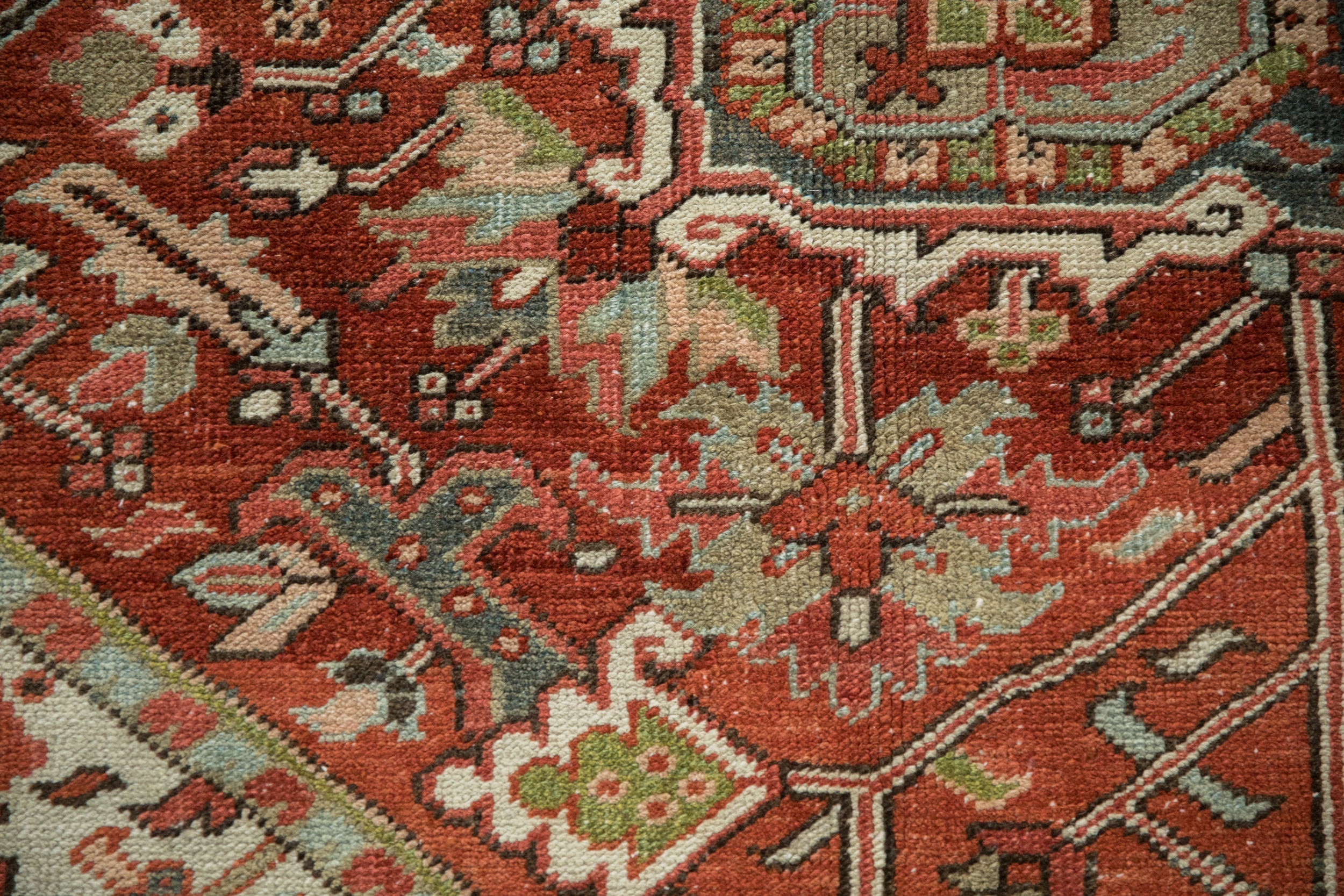 8x10.5 Vintage Distressed Heriz Carpet by Old New House® - product image 13 for Resin Society