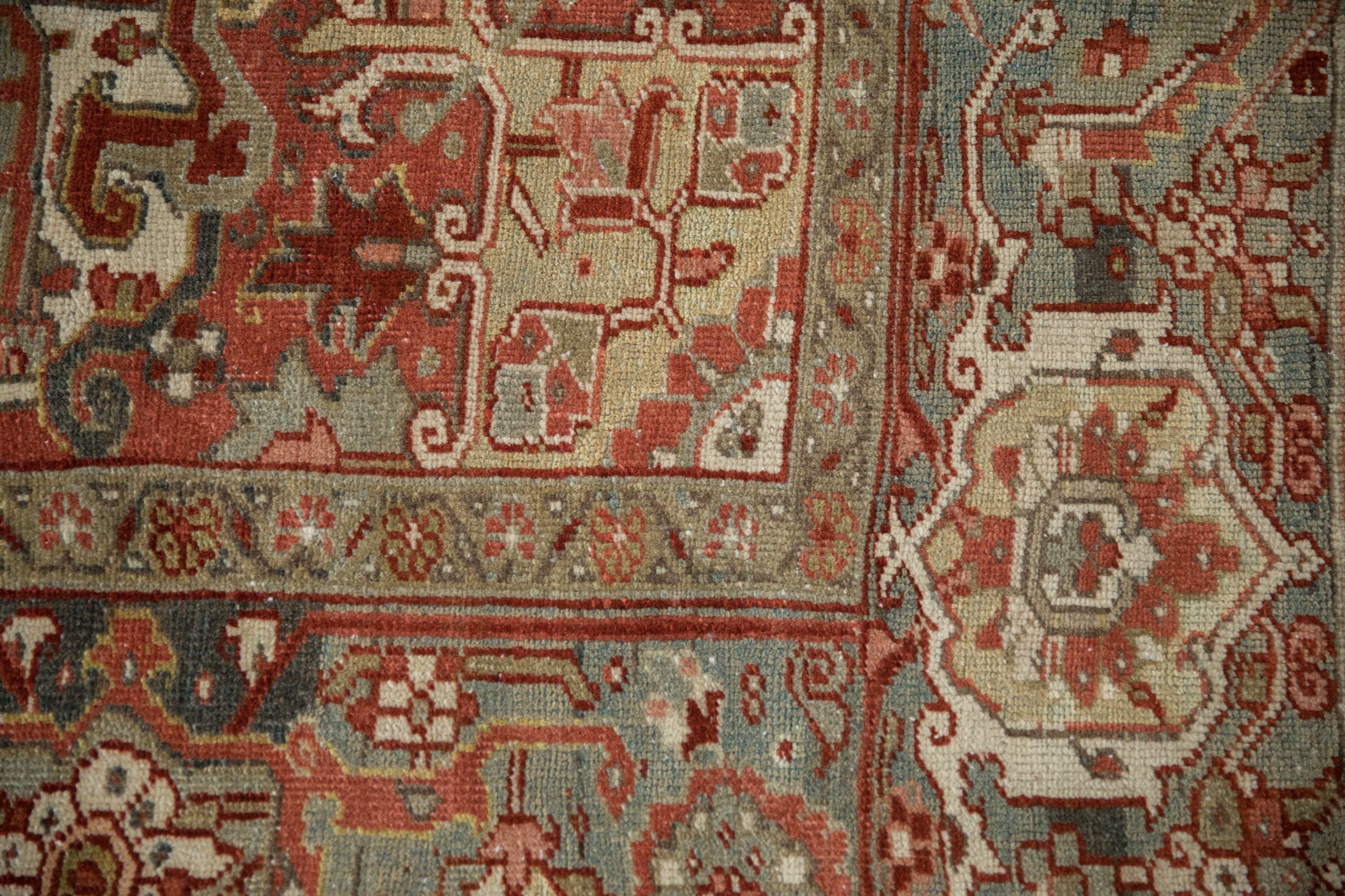 8x11 Vintage Distressed Heriz Carpet by Old New House® - product image 7 for Resin Society