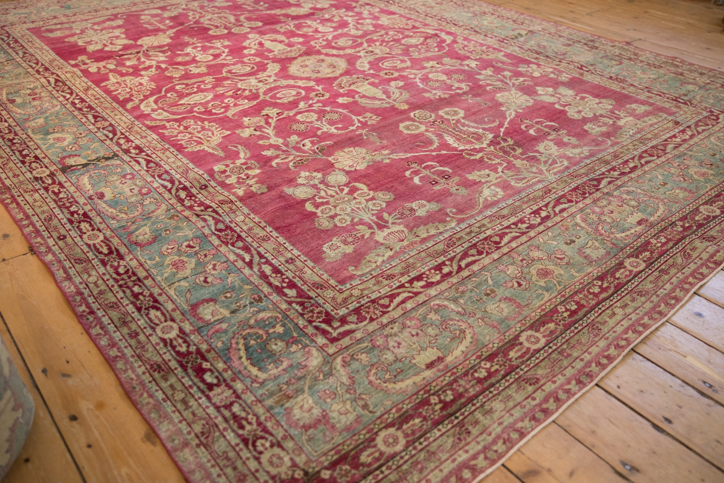 8.5x11.5 Antique Distressed Yezd Carpet by Old New House® - product image 4 for Resin Society