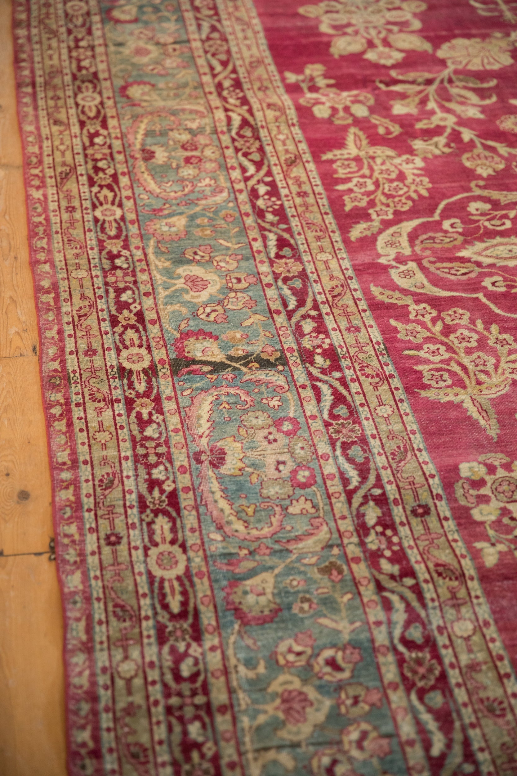 8.5x11.5 Antique Distressed Yezd Carpet by Old New House® - product image 6 for Resin Society