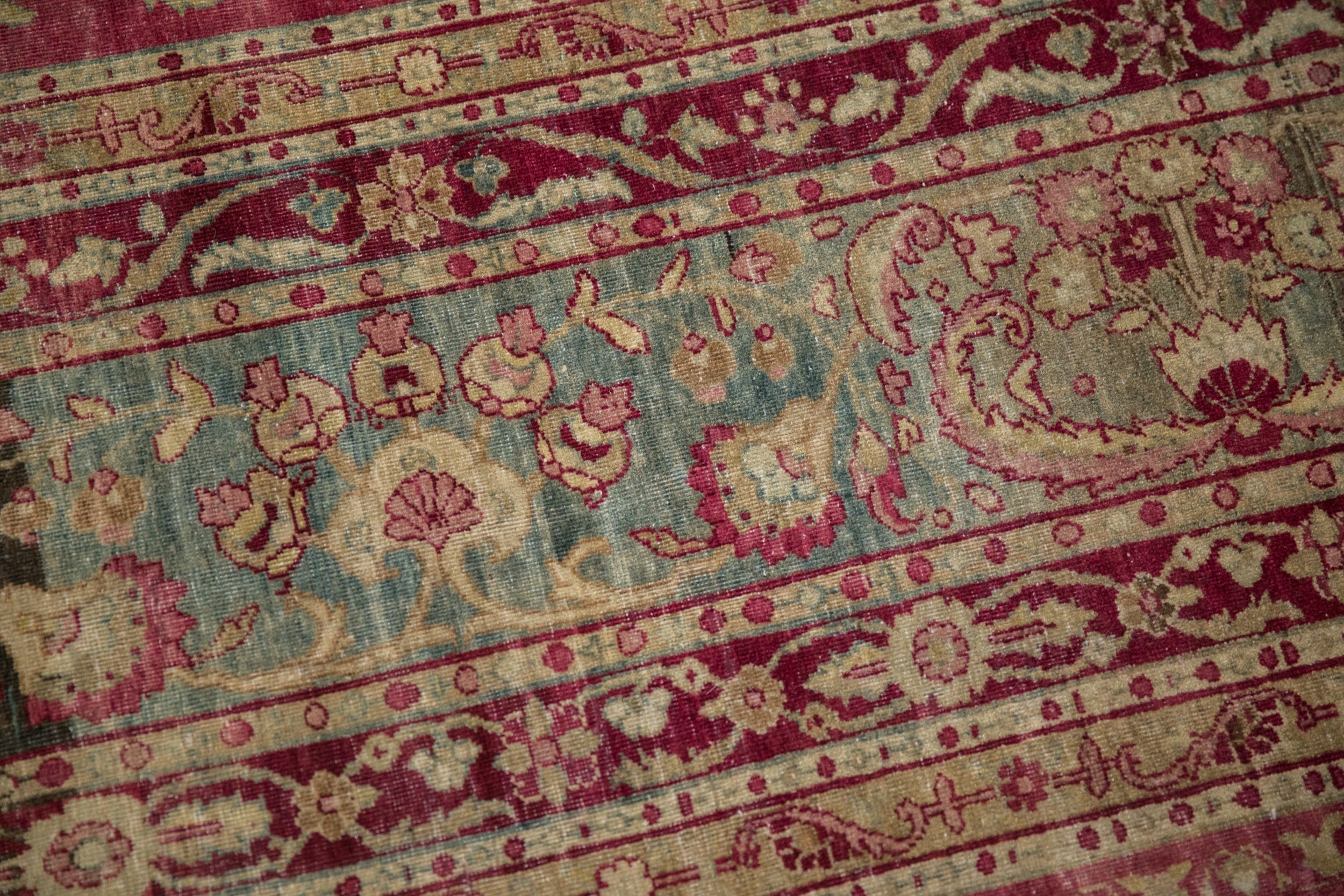8.5x11.5 Antique Distressed Yezd Carpet by Old New House® - product image 10 for Resin Society