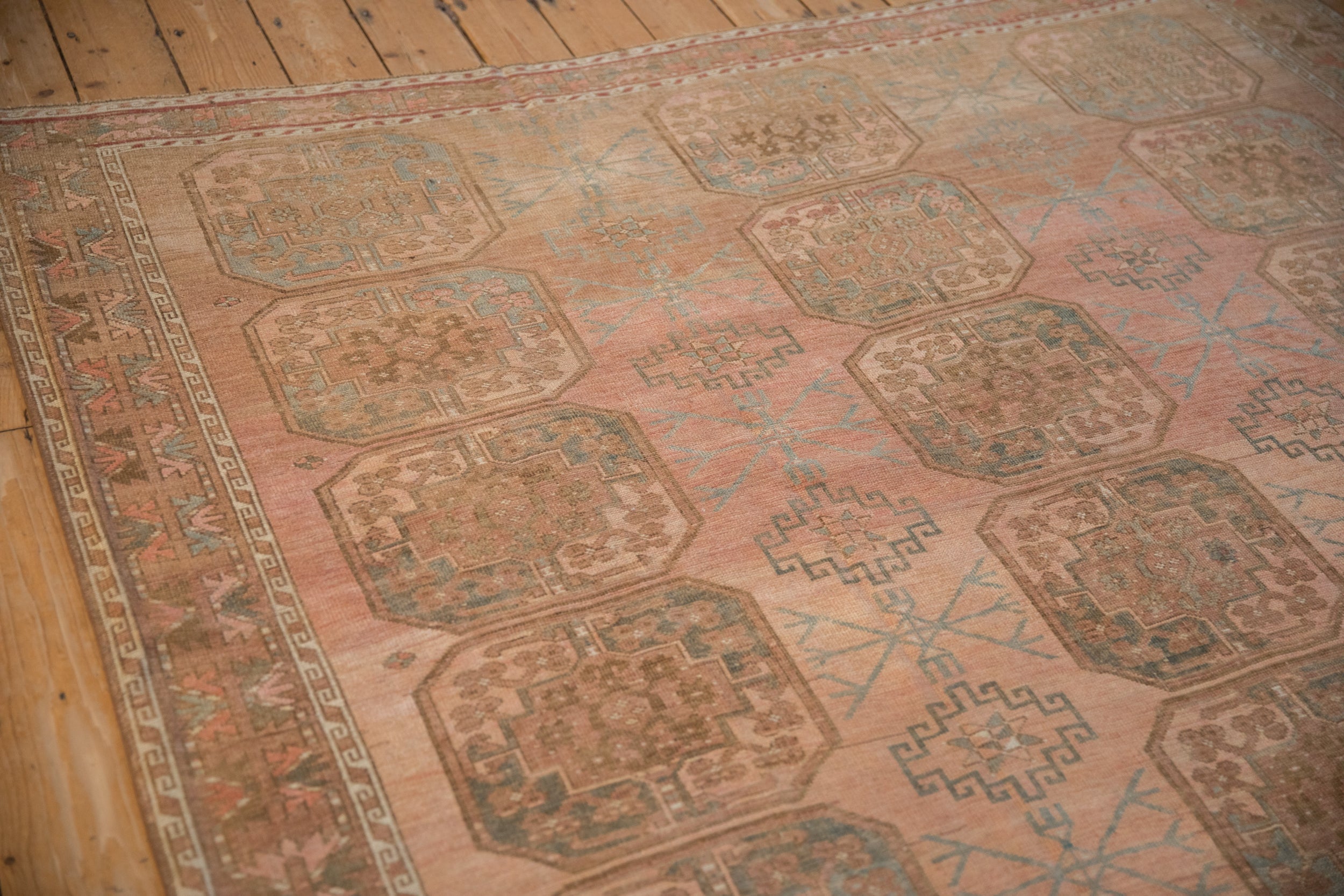 7x10.5 Vintage Distressed Ersari Carpet by Old New House® - product image 7 for Resin Society