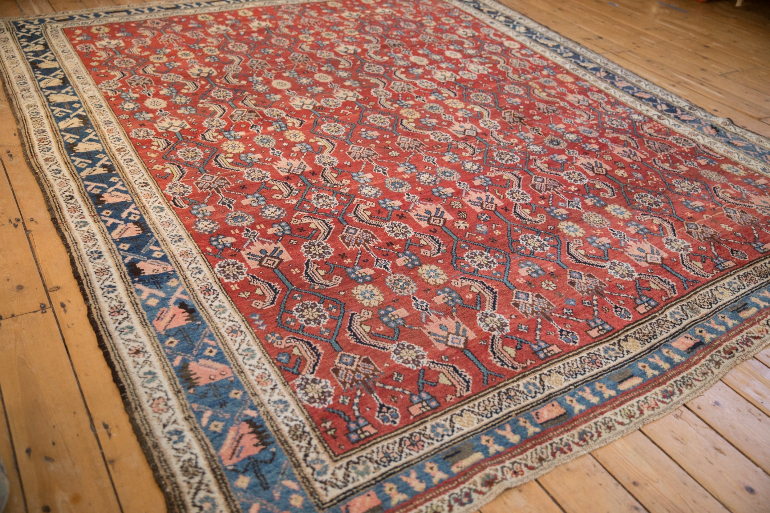 8.5x10.5 Vintage Kurdish Hamadan Carpet by Old New House® - product image 4 for Resin Society