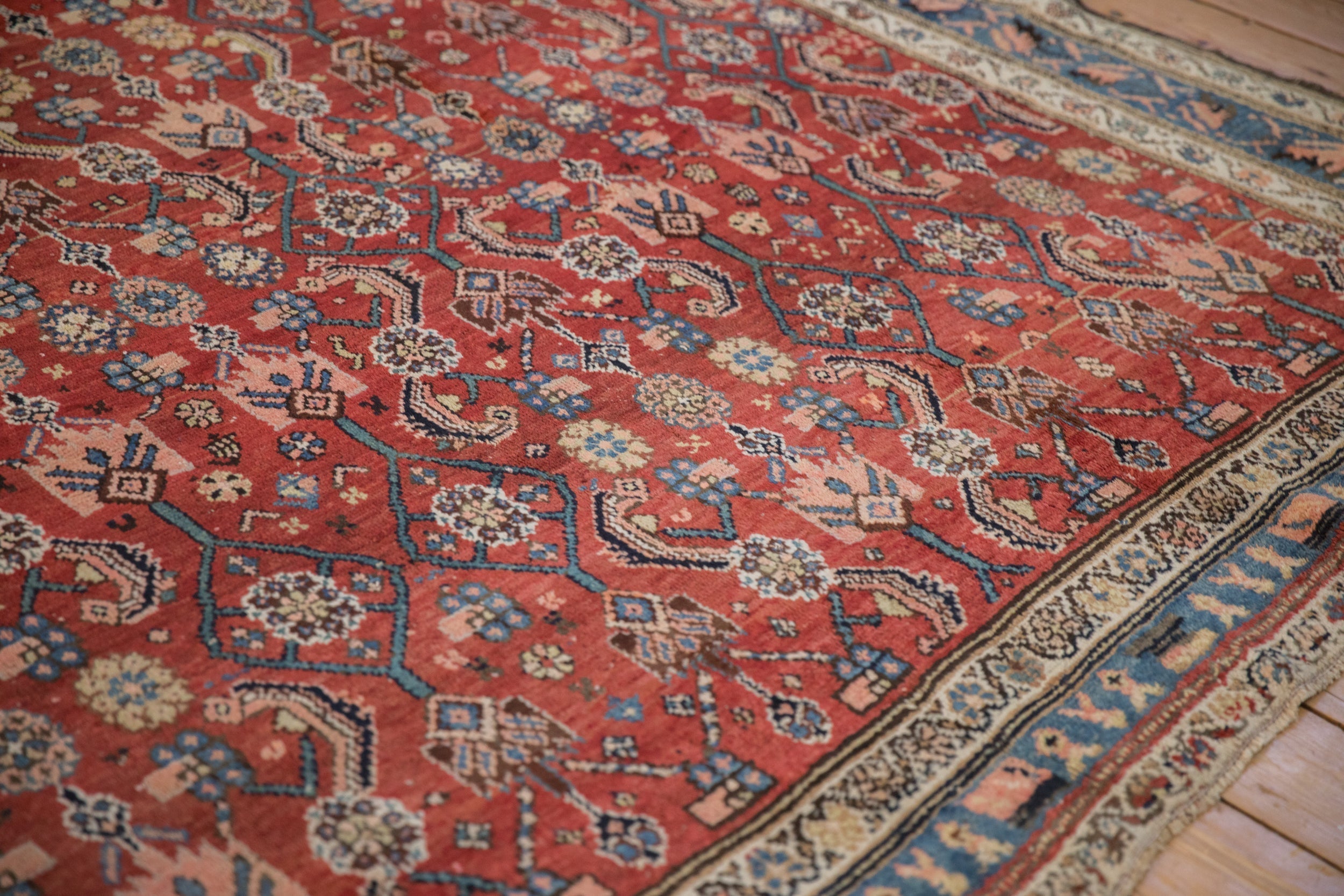 8.5x10.5 Vintage Kurdish Hamadan Carpet by Old New House® - product image 5 for Resin Society