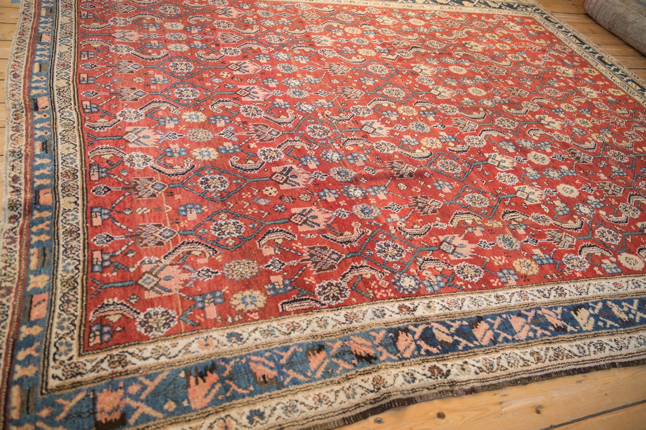 8.5x10.5 Vintage Kurdish Hamadan Carpet by Old New House® - product image 7 for Resin Society