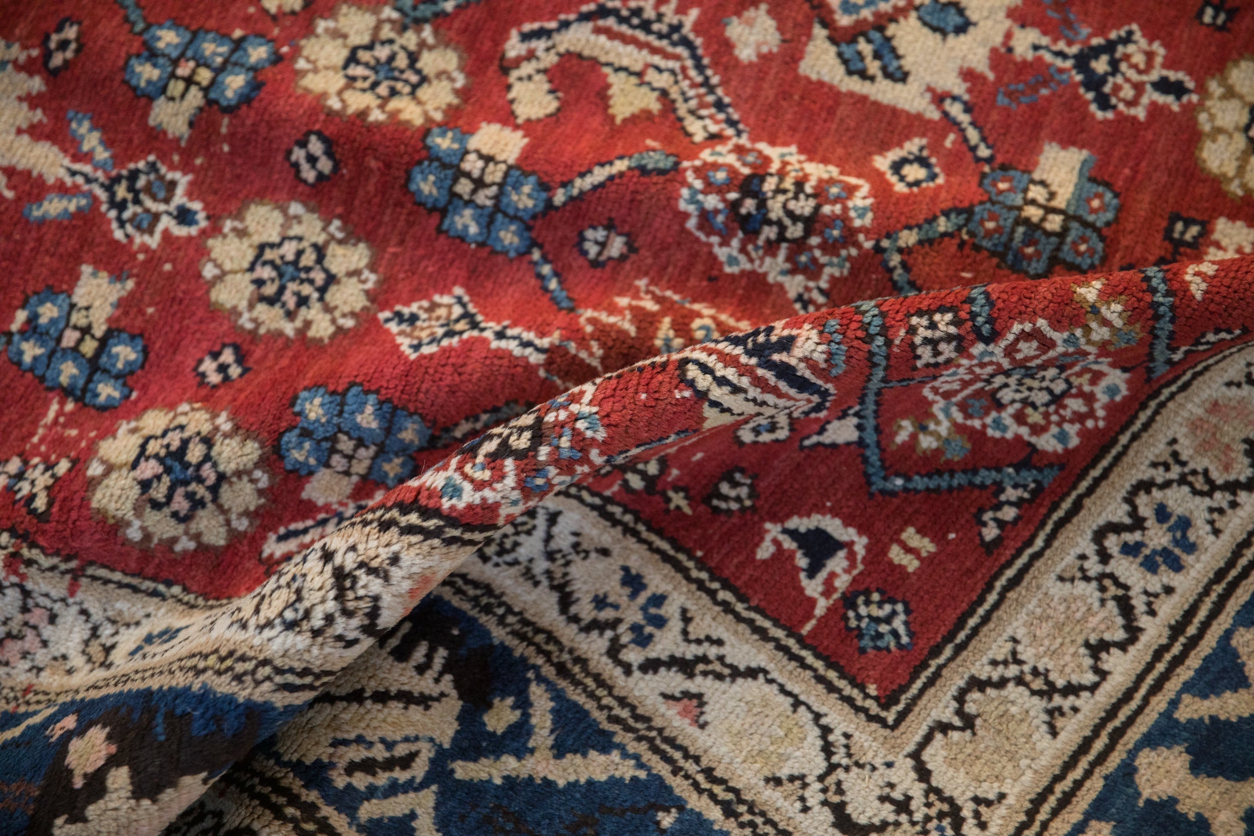 8.5x10.5 Vintage Kurdish Hamadan Carpet by Old New House® - product image 12 for Resin Society