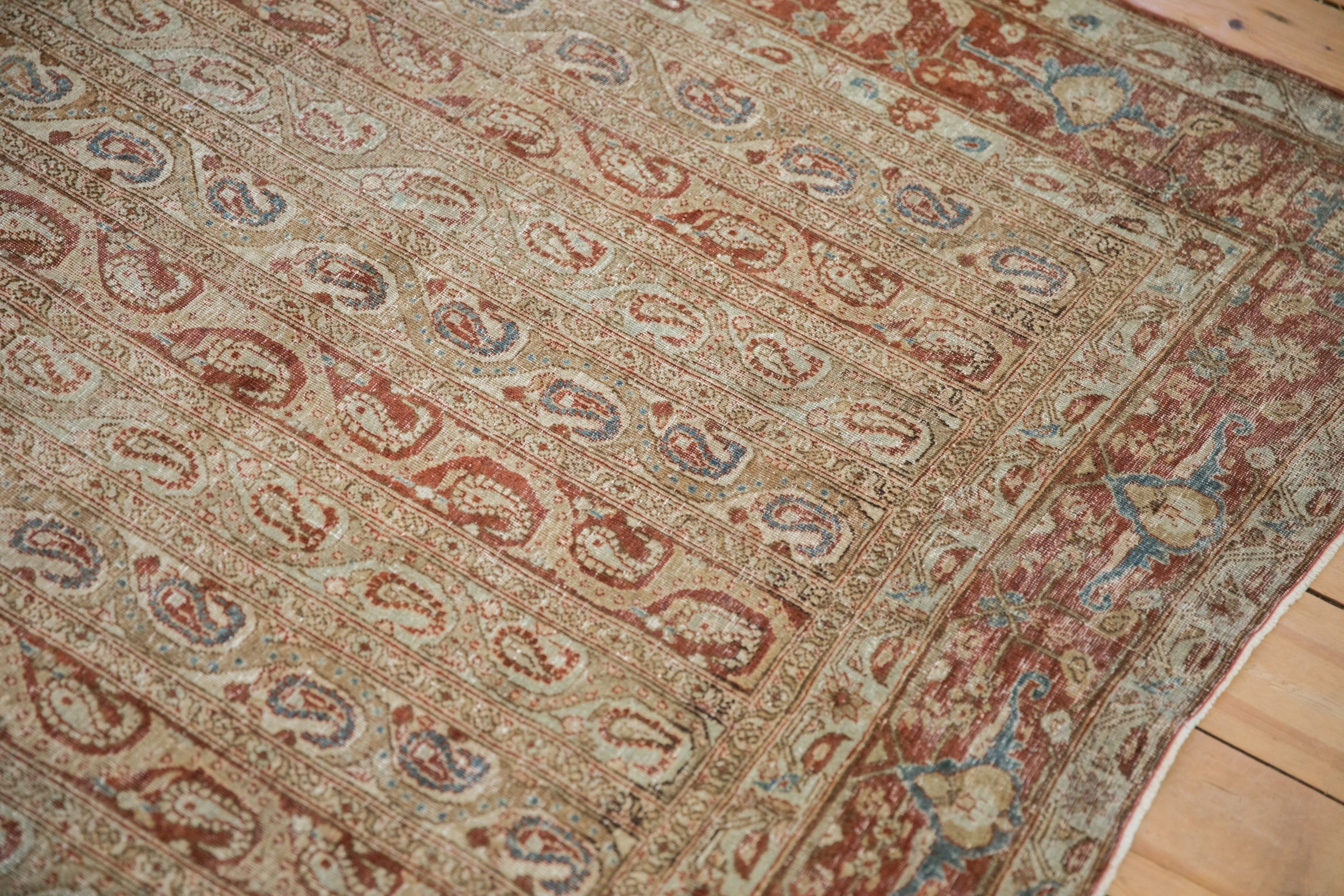 7.5x10.5 Vintage Distressed Qom Carpet by Old New House® - product image 6 for Resin Society