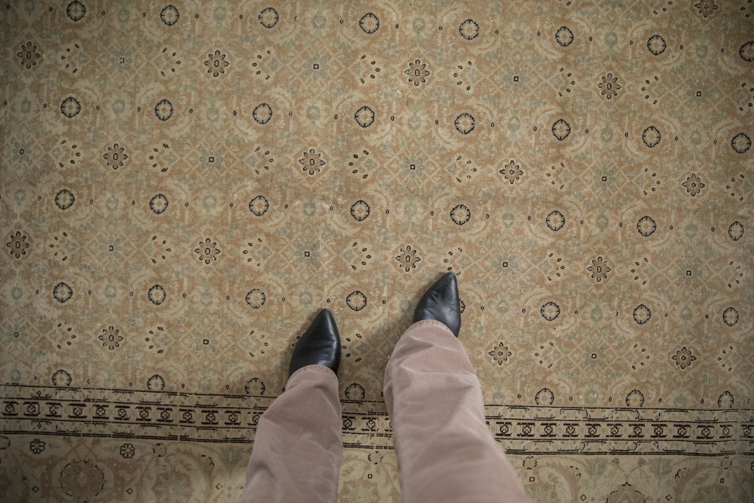 8x11.5 Vintage Distressed Tabriz Carpet by Old New House® - product image 2 for Resin Society