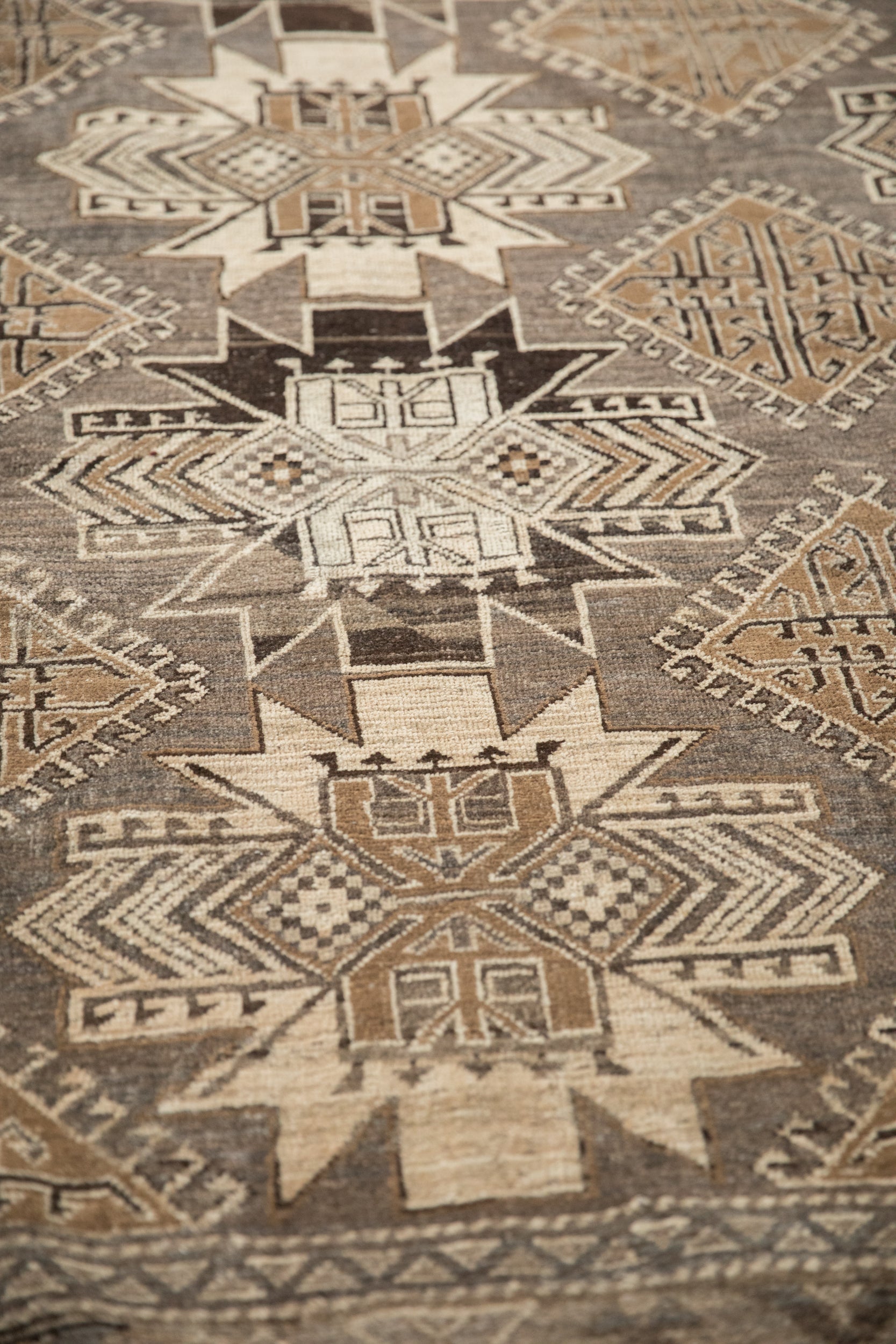 7x9.5 Vintage Distressed Kars Carpet by Old New House® - product image 9 for Resin Society