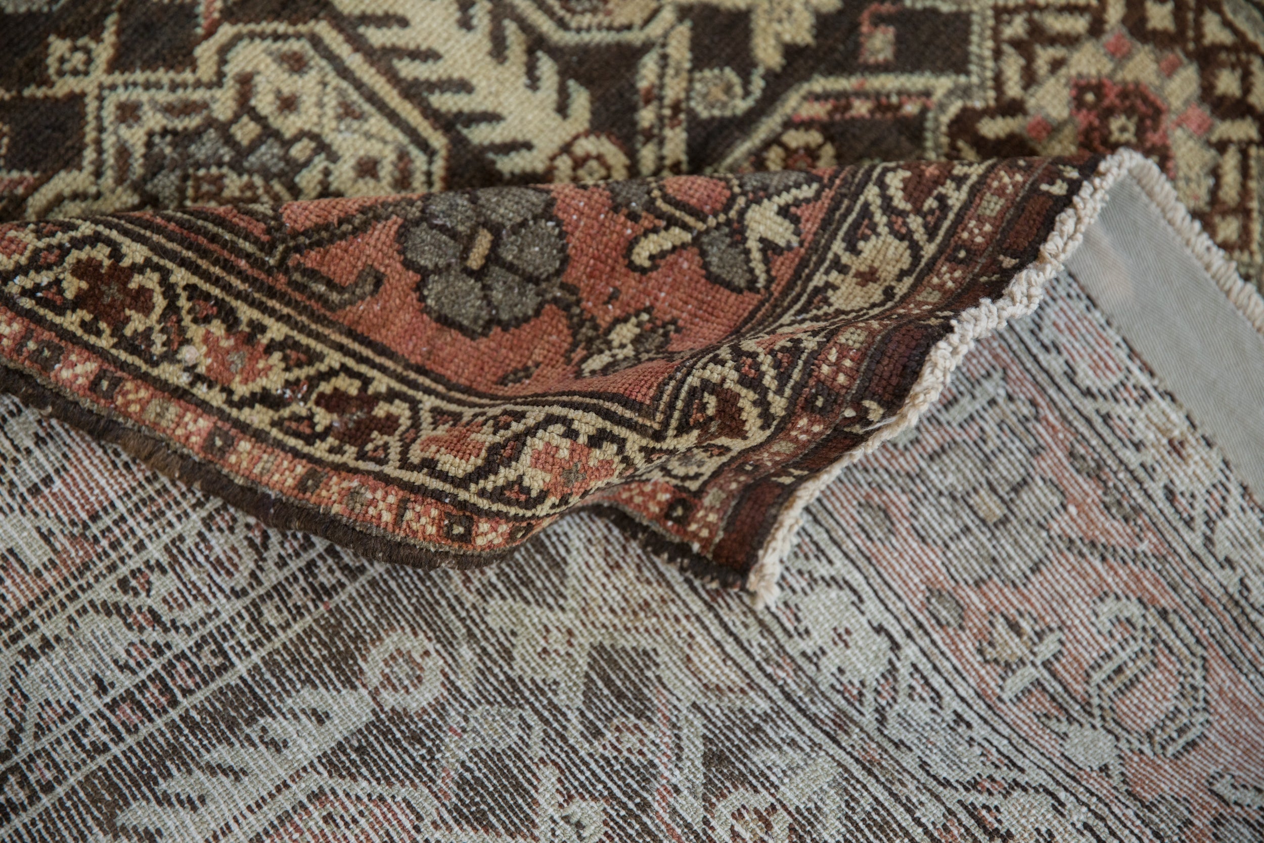 4.5x6 Vintage Distressed Hamadan Rug by Old New House® - product image 11 for Resin Society