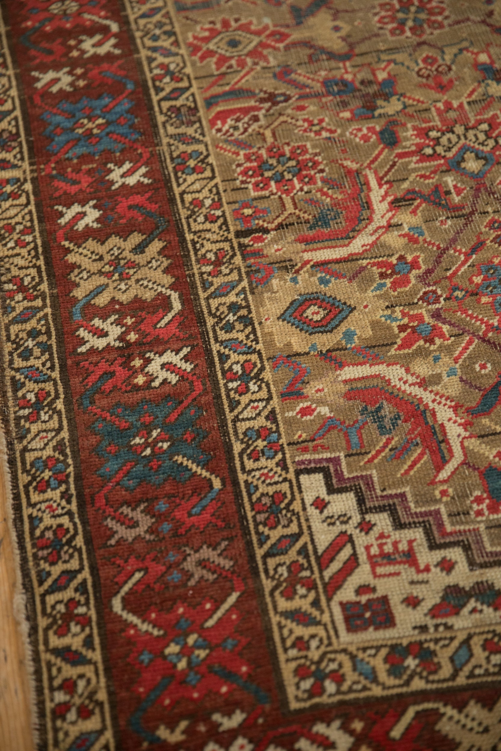 3x14.5 Antique Karabagh Rug Runner by Old New House® - product image 5 for Resin Society