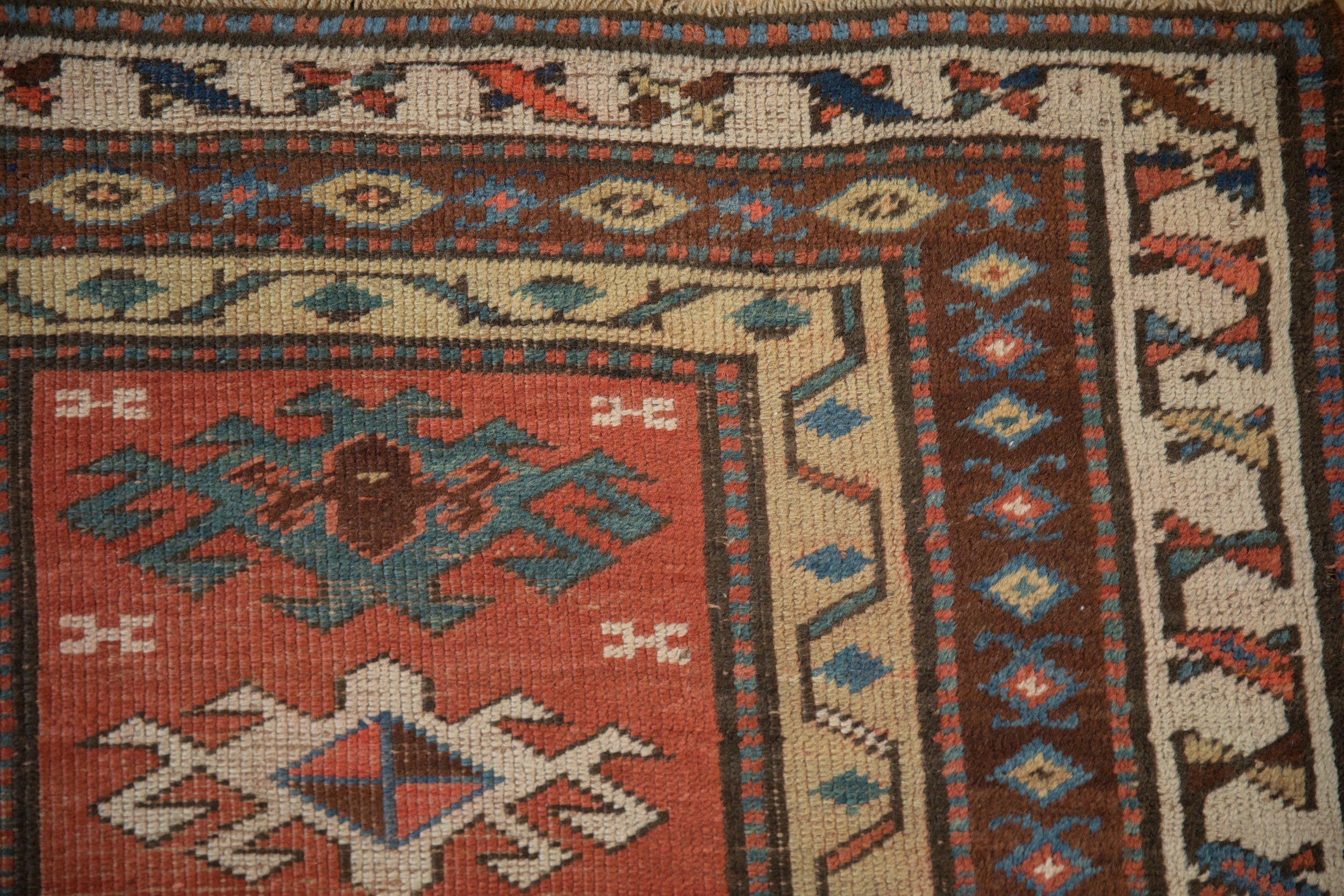 3x11 Antique Caucasian Rug Runner by Old New House® - product image 3 for Resin Society