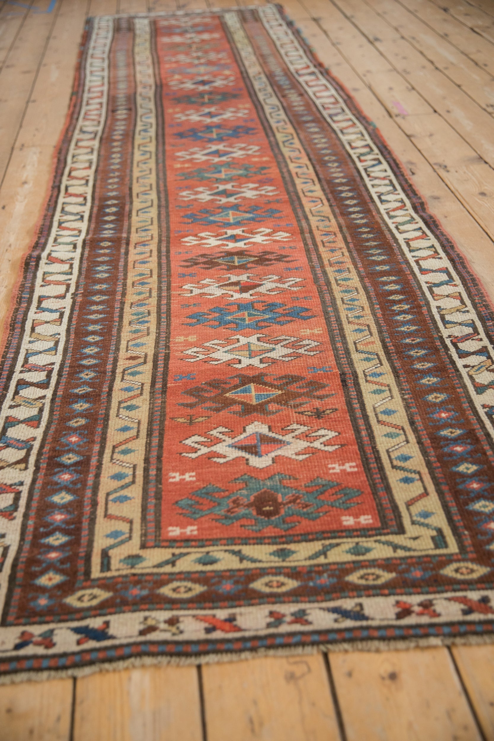 3x11 Antique Caucasian Rug Runner by Old New House® - product image 4 for Resin Society