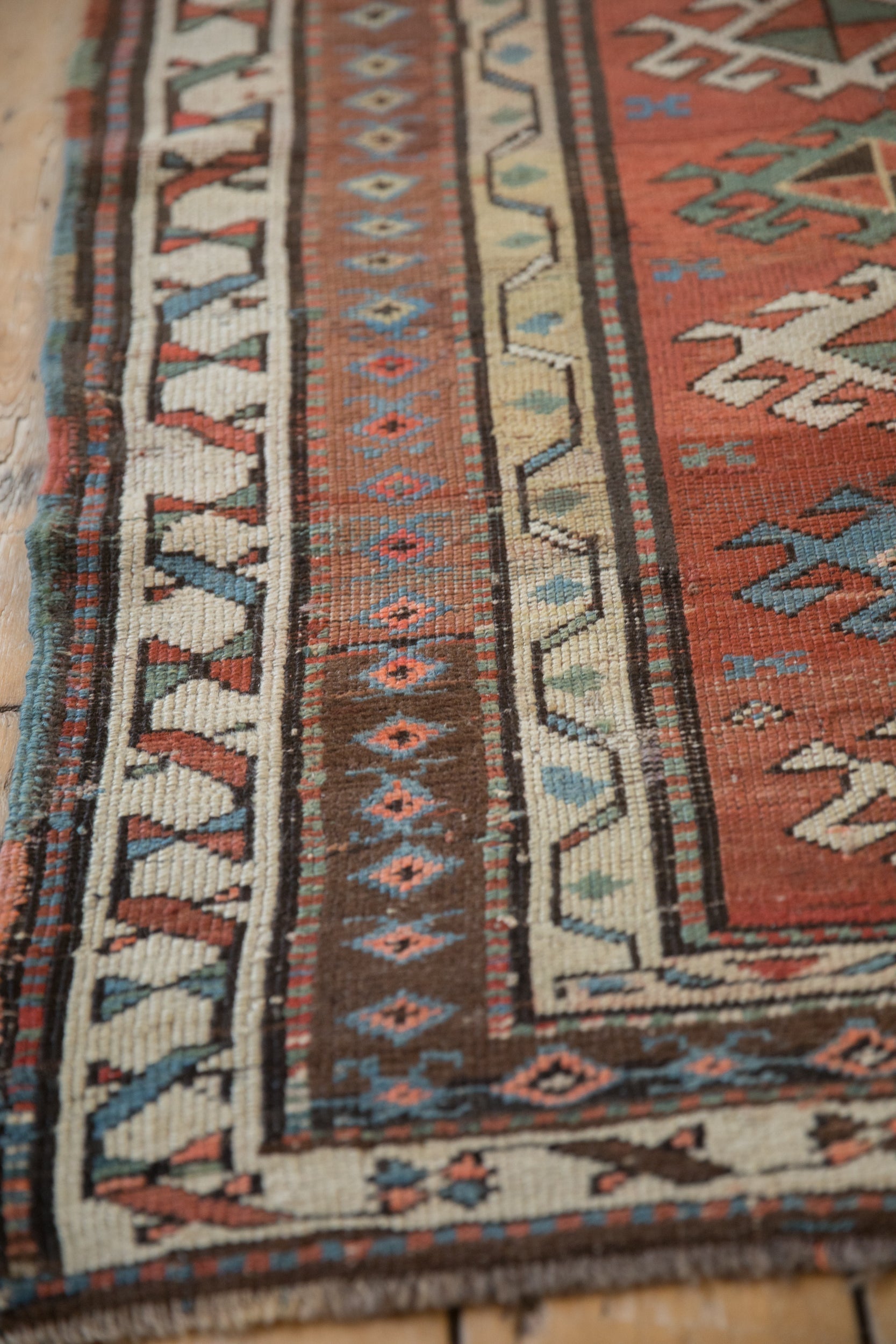 3x11 Antique Caucasian Rug Runner by Old New House® - product image 7 for Resin Society