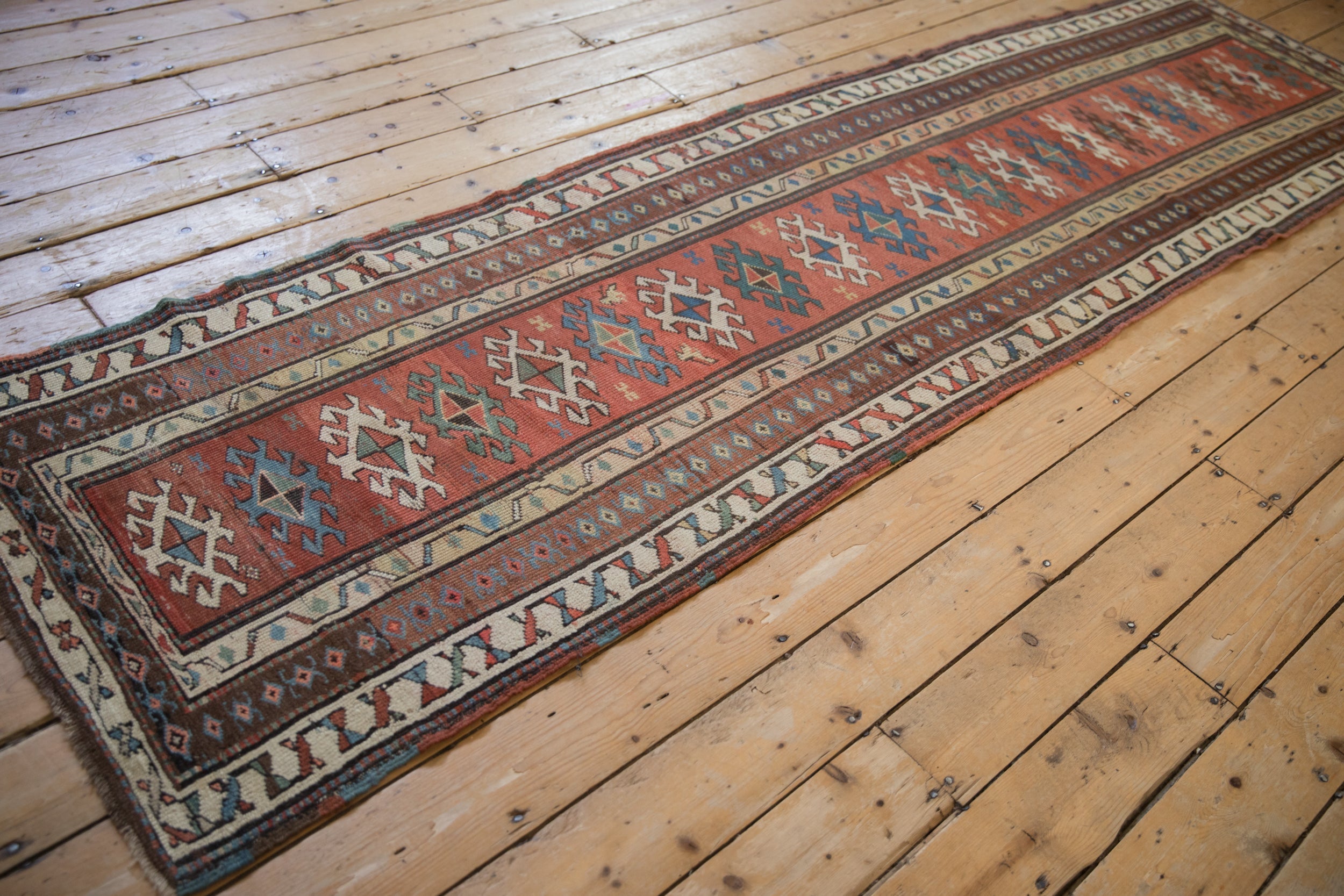 3x11 Antique Caucasian Rug Runner by Old New House® - product image 9 for Resin Society