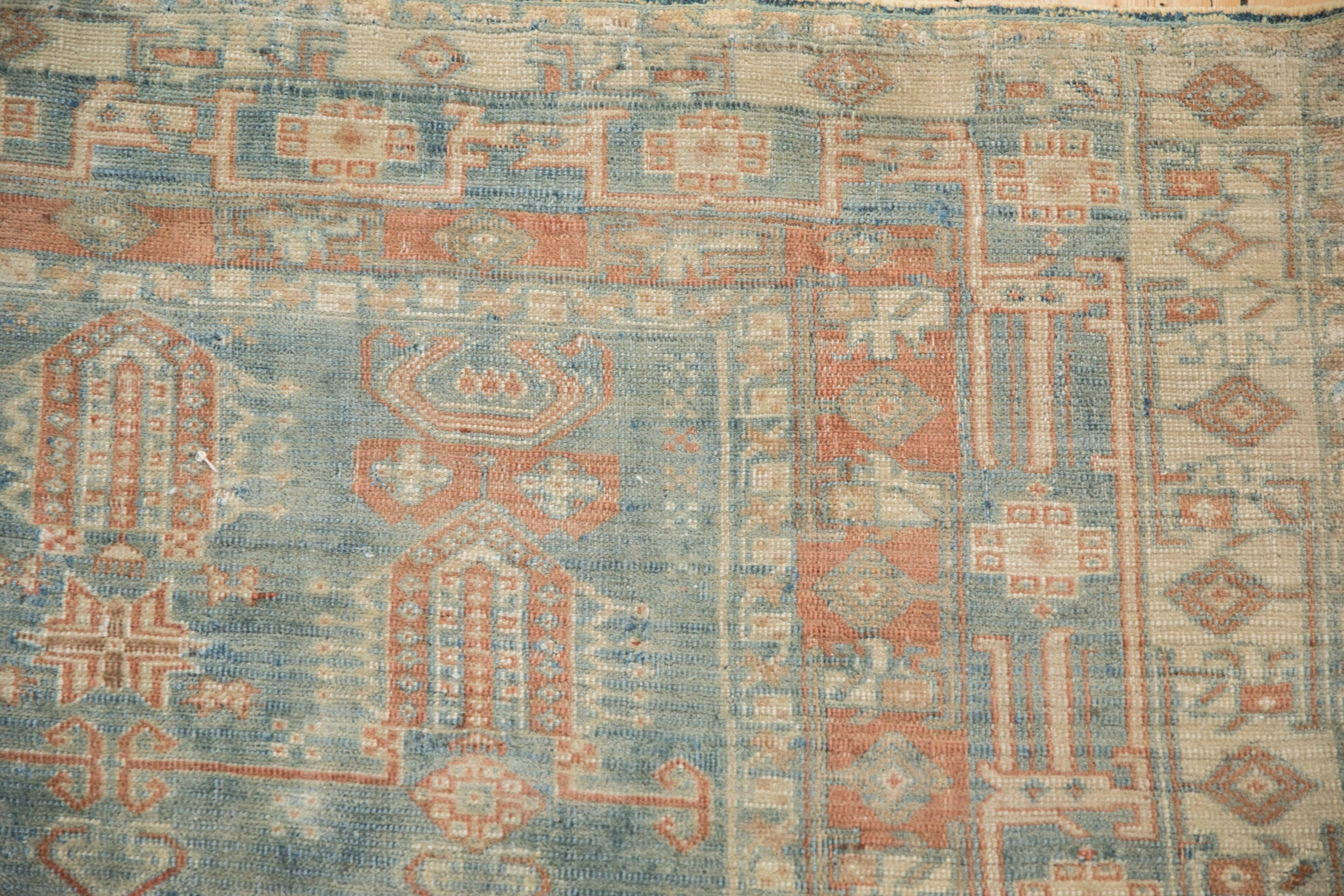4x4.5 Vintage Distressed Oushak Square Rug by Old New House® - product image 3 for Resin Society