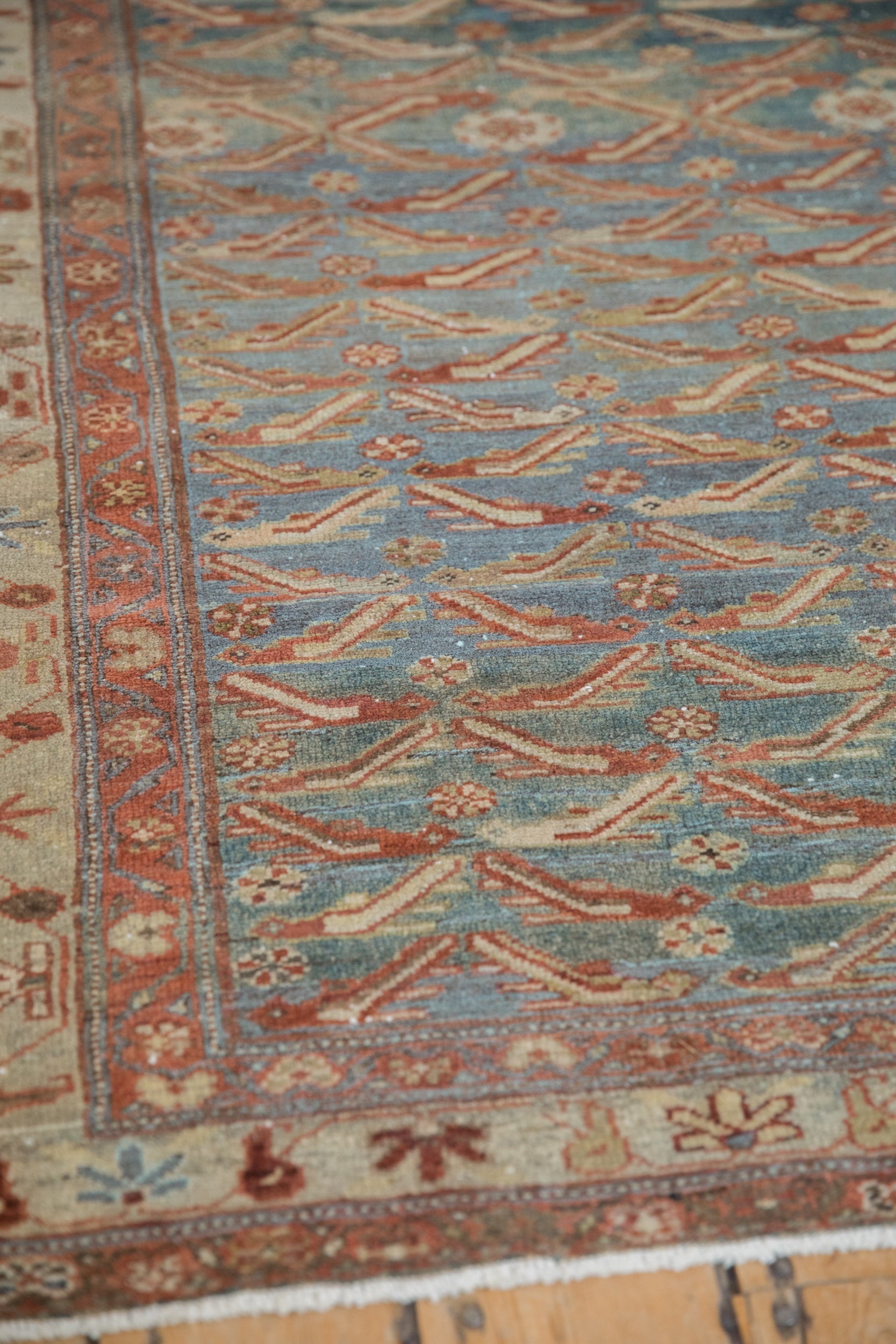 4x6.5 Vintage Distressed Malayer Rug by Old New House® - product image 5 for Resin Society
