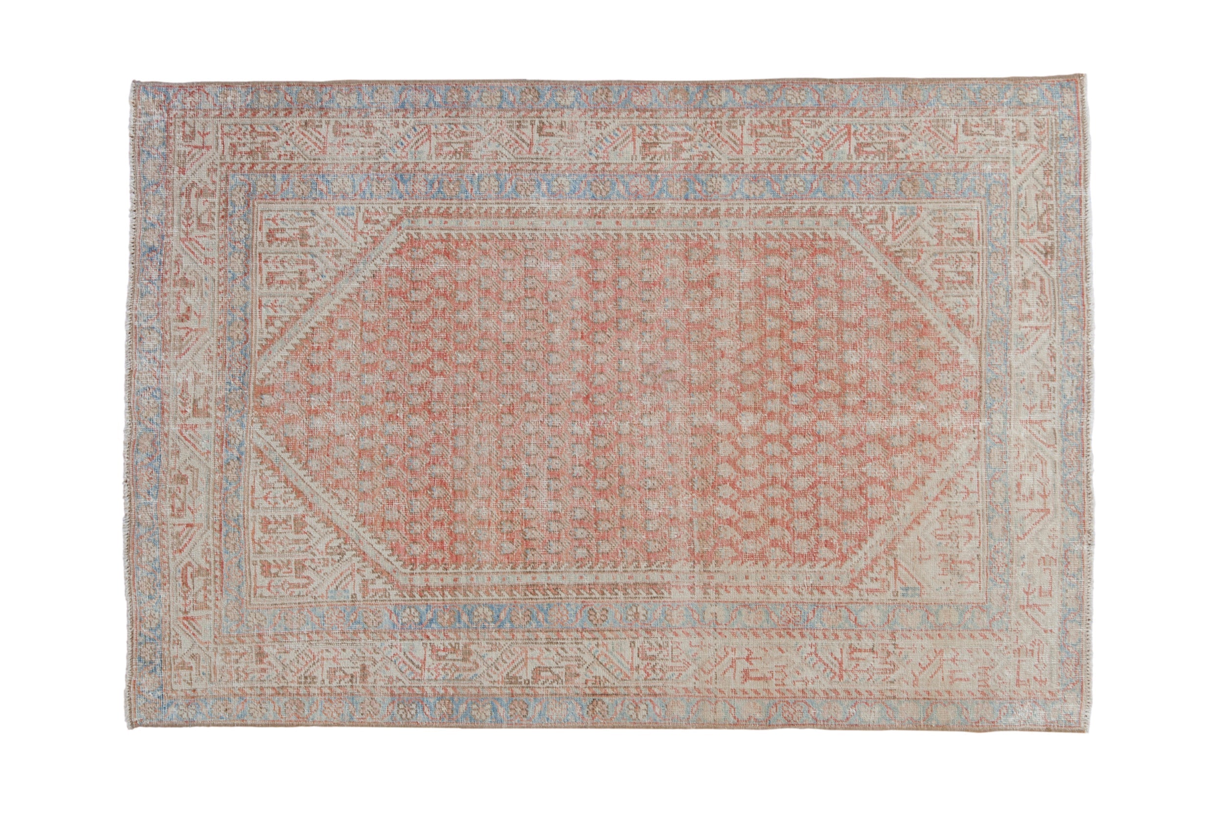3.5x5 Vintage Distressed Serbend Rug by Old New House® - main product image for Resin Society