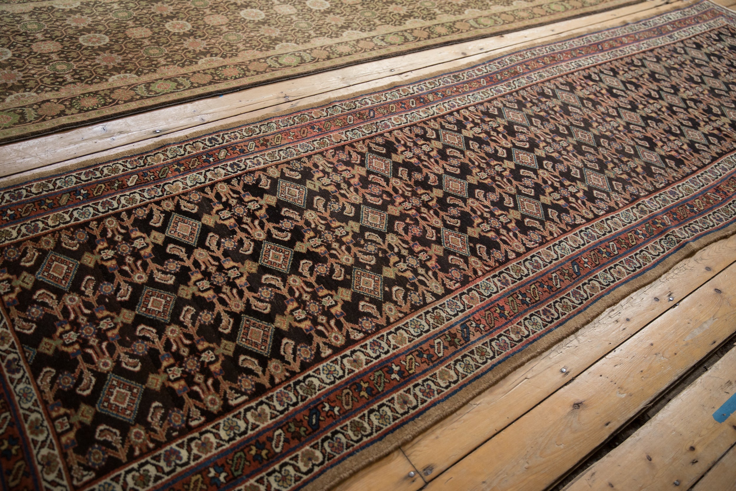 3.5x11.5 Antique Hamadan Rug Runner by Old New House® - product image 10 for Resin Society
