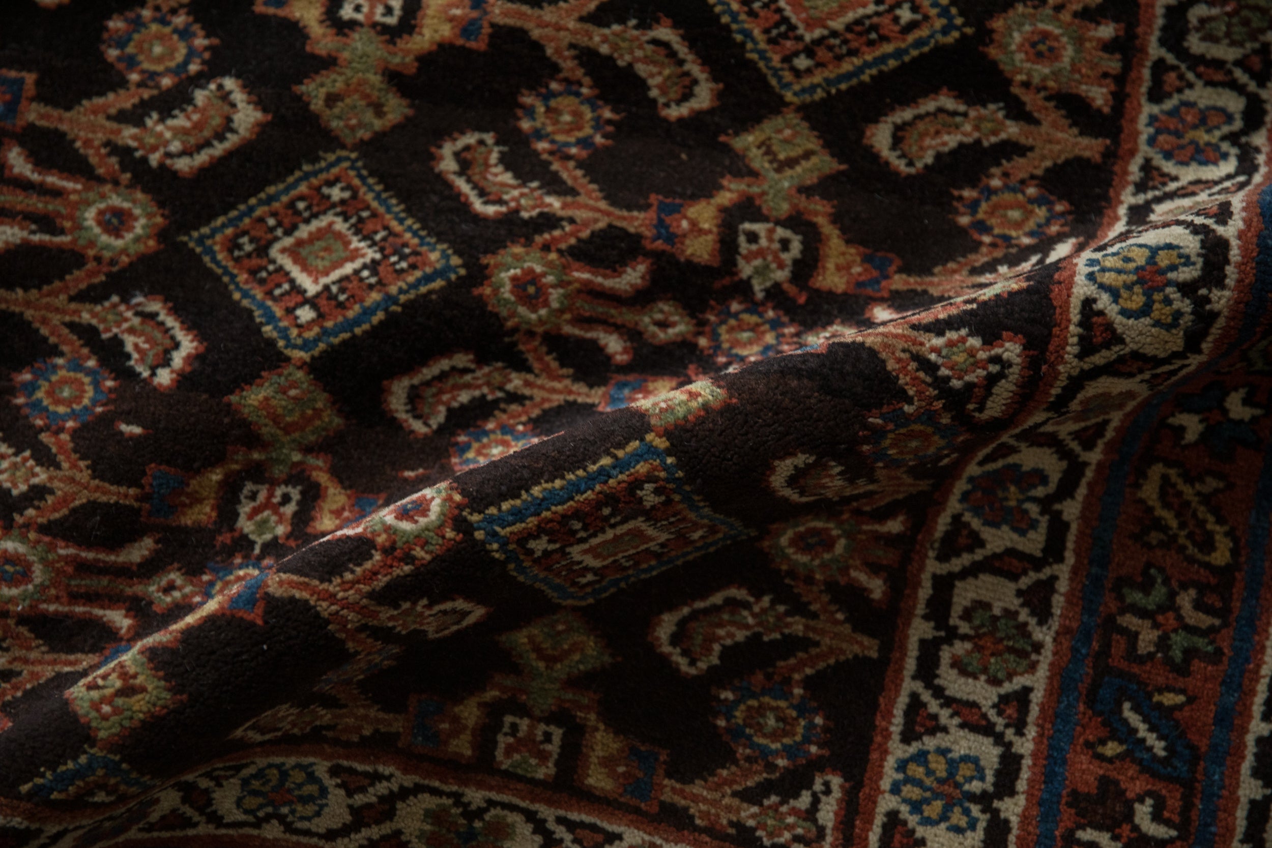3.5x11.5 Antique Hamadan Rug Runner by Old New House® - product image 11 for Resin Society