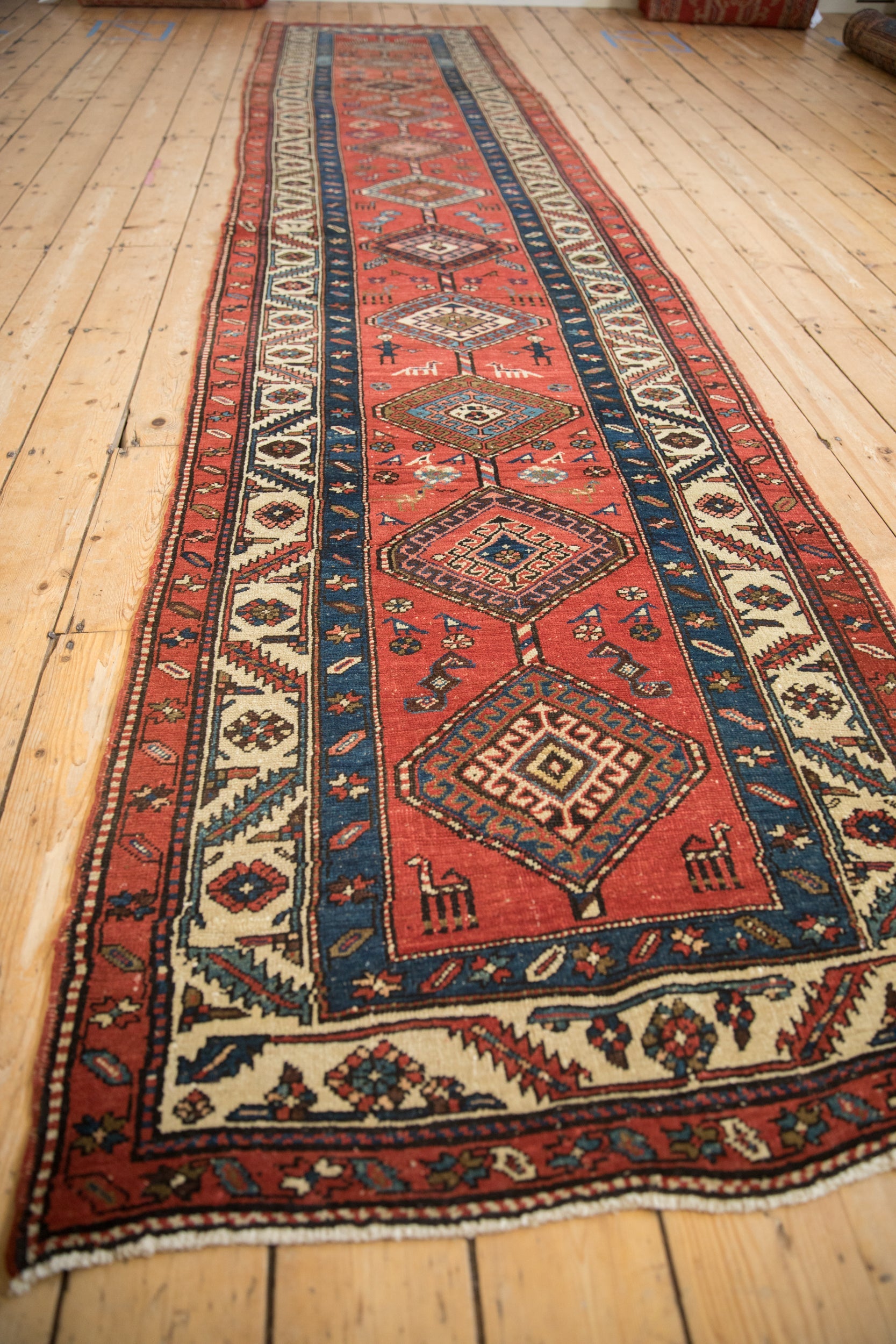 3x14.5 Antique Northwest Persian Rug Runner by Old New House® - product image 5 for Resin Society