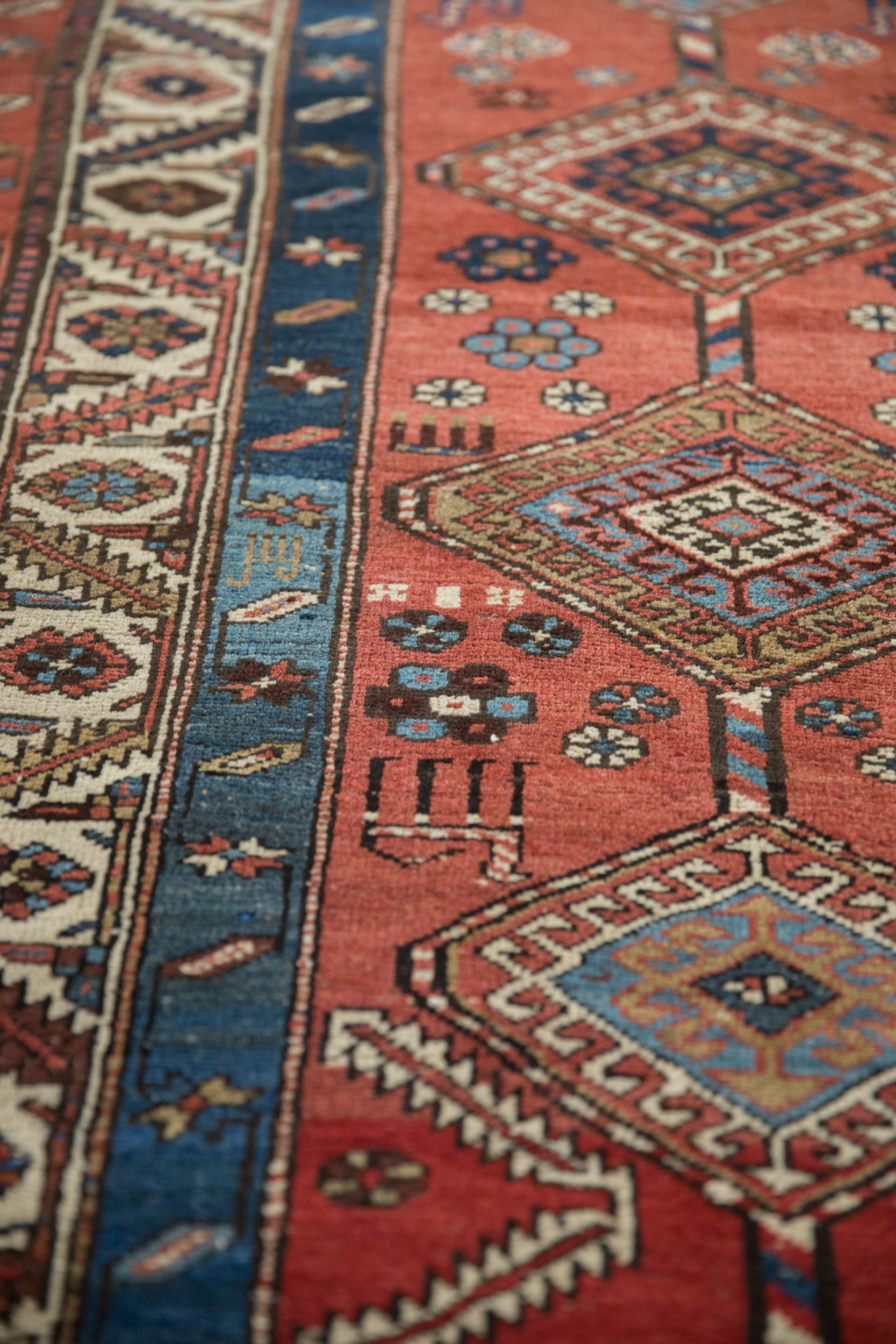 3x14.5 Antique Northwest Persian Rug Runner by Old New House® - product image 8 for Resin Society