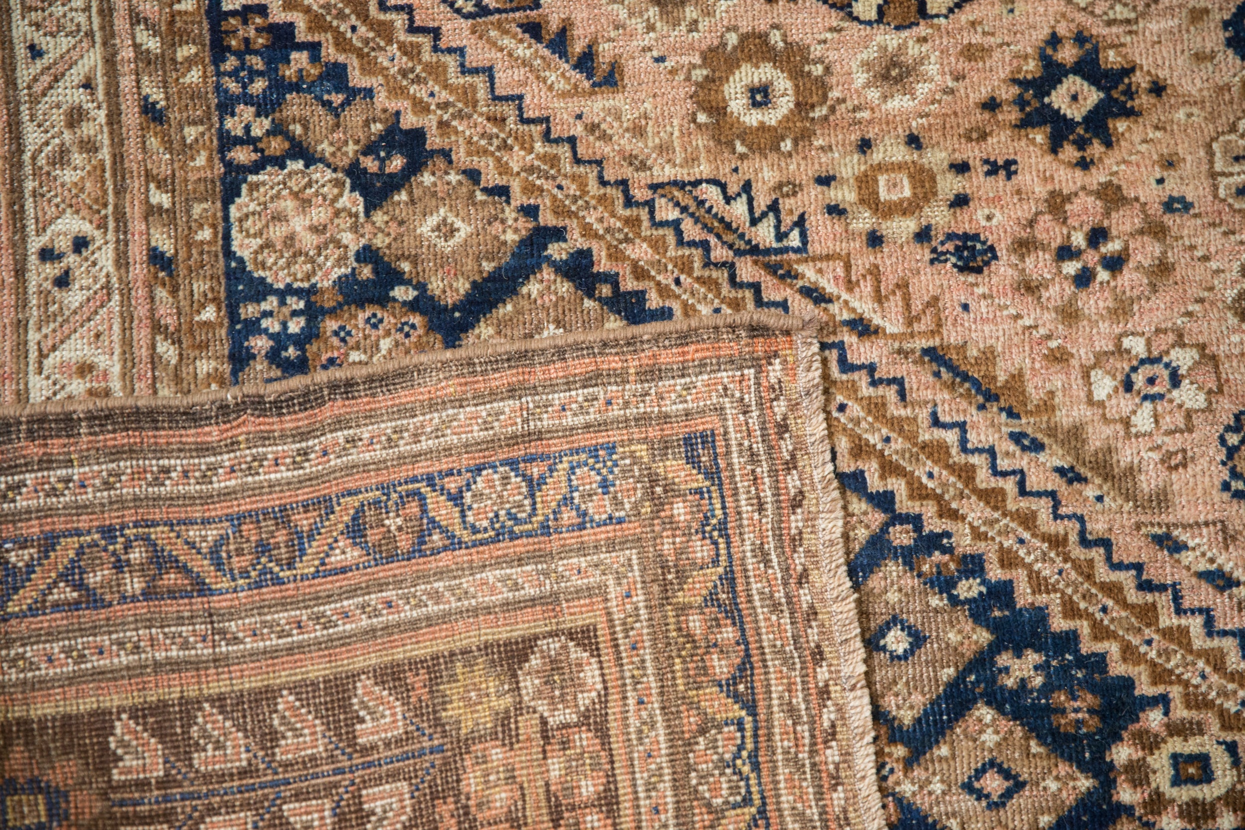 7.5x9.5 Vintage Distressed Qashqai Carpet by Old New House® - product image 13 for Resin Society
