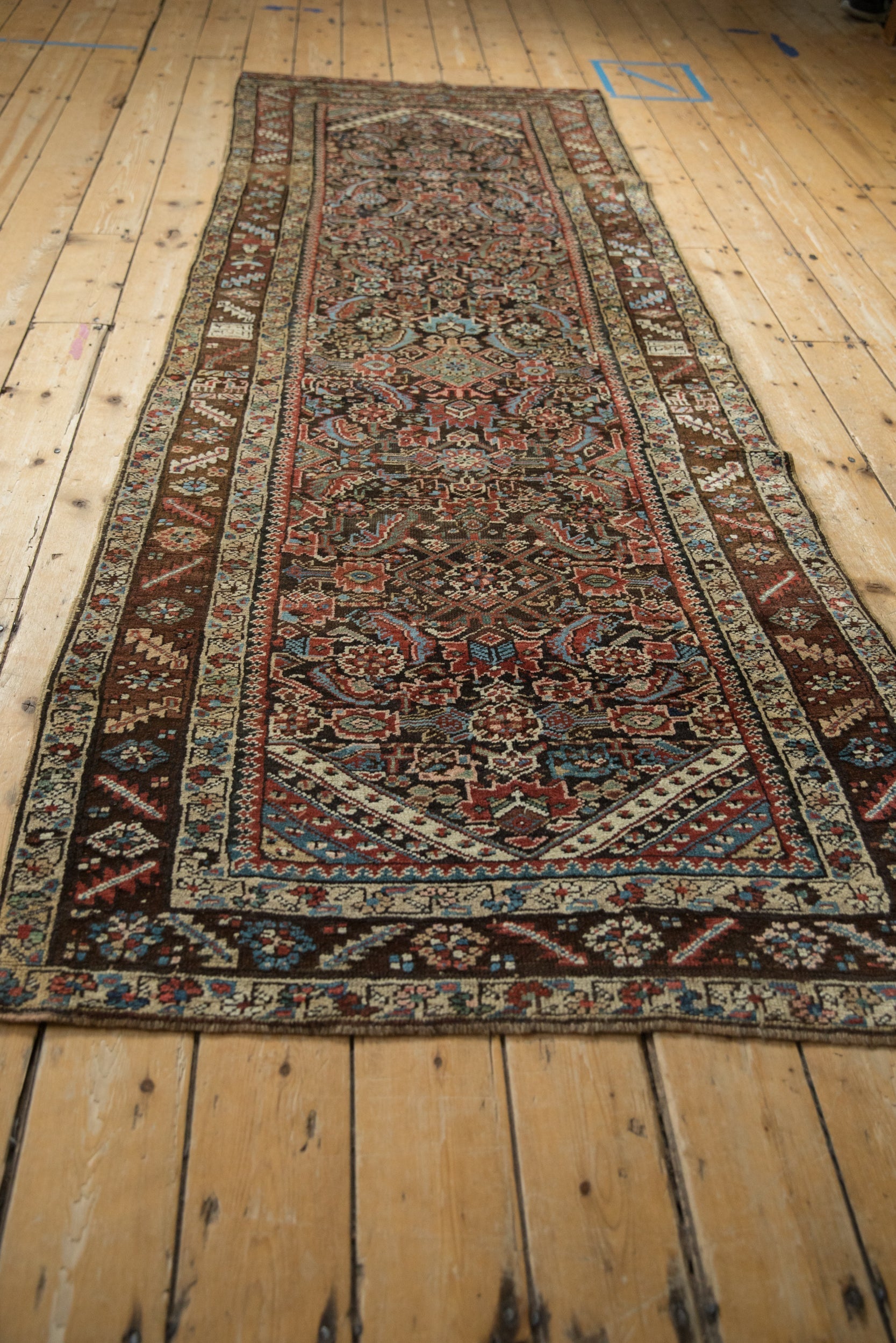 RESERVED 3.5x9.5 Antique Northwest Persian Rug Runner